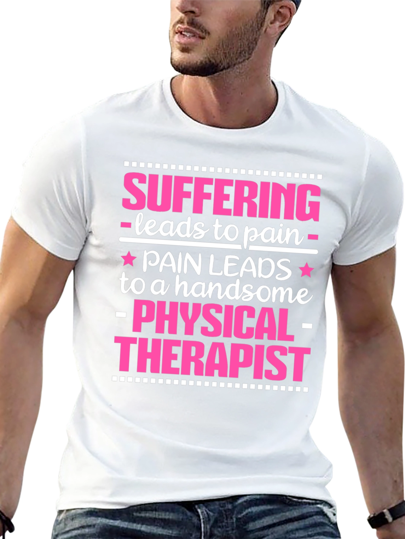Handsome Physical Therapist Graphic T-Shirt