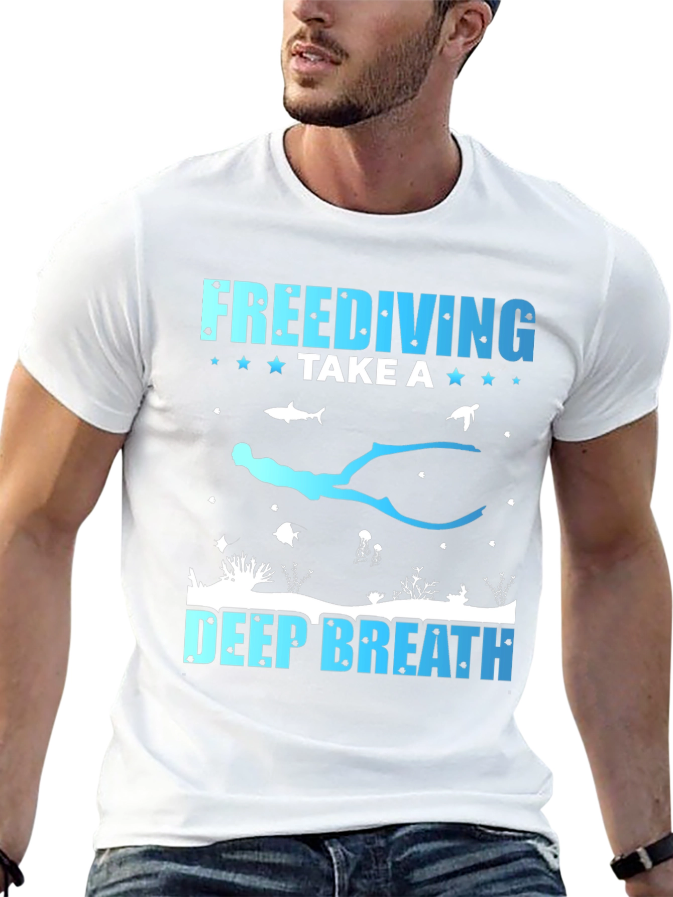 Freediving Take A Deep Breath T-Shirt
