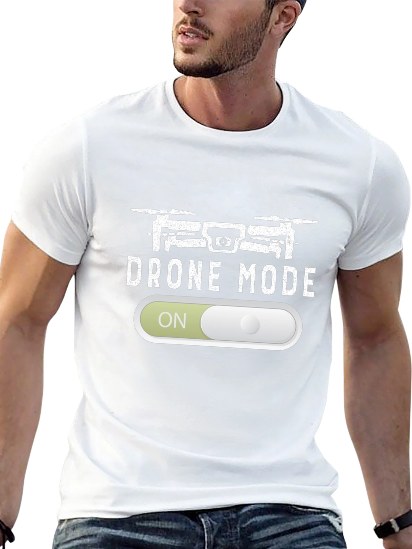 Drone Mode On T-Shirt - Pilot Apparel