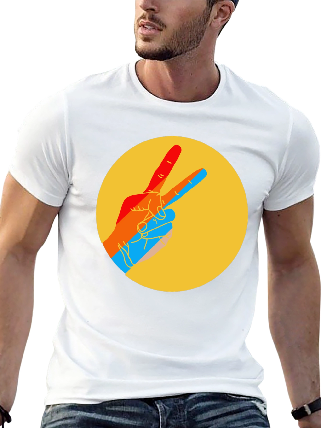 Peace Sign Graphic Tee