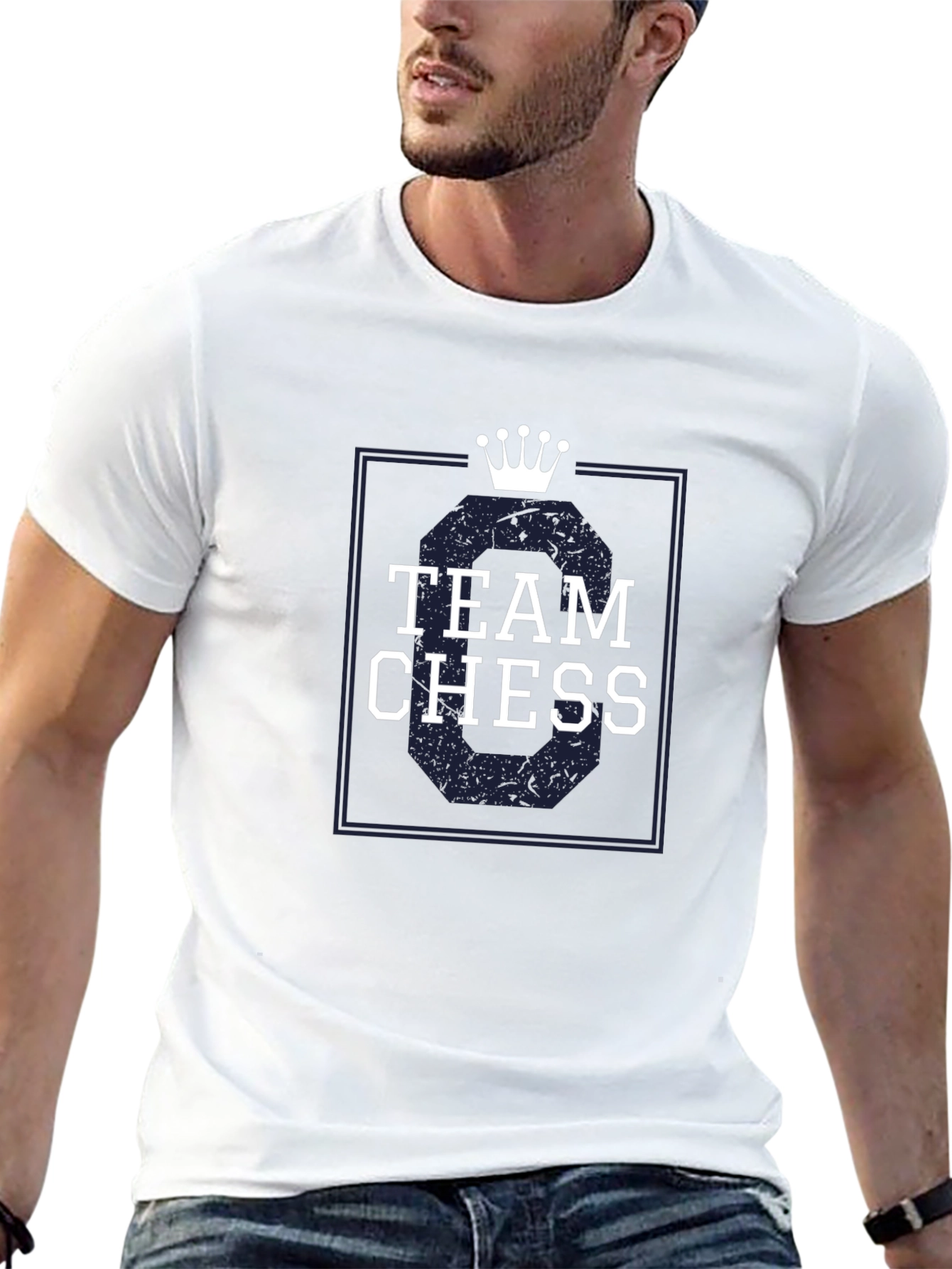 Team Chess Crown Graphic T-Shirt