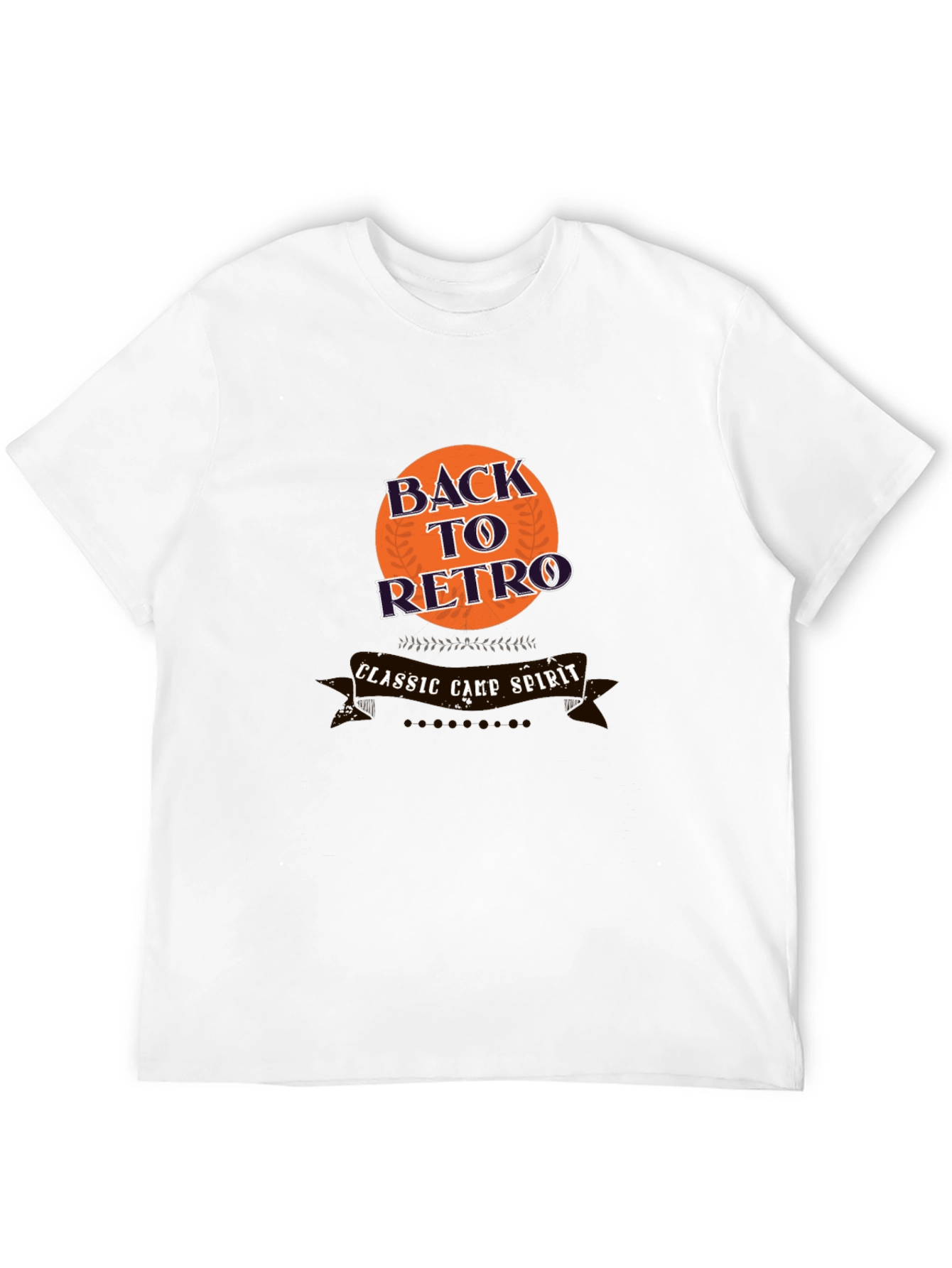 Retro Camp Spirit Graphic Tee - Classic Style