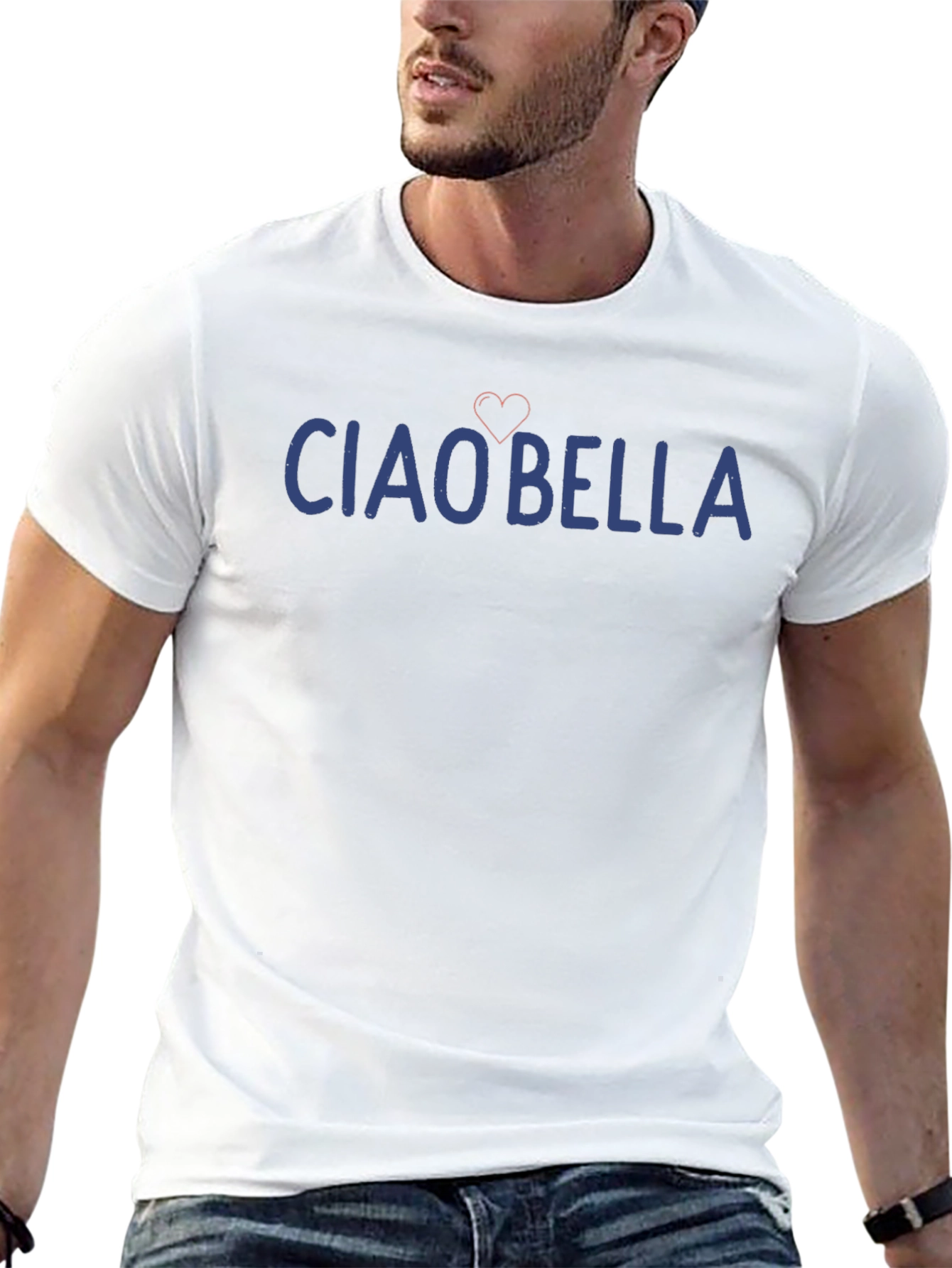 Ciao Bella Graphic Tee - Stylish Italian Phrase T-Shirt