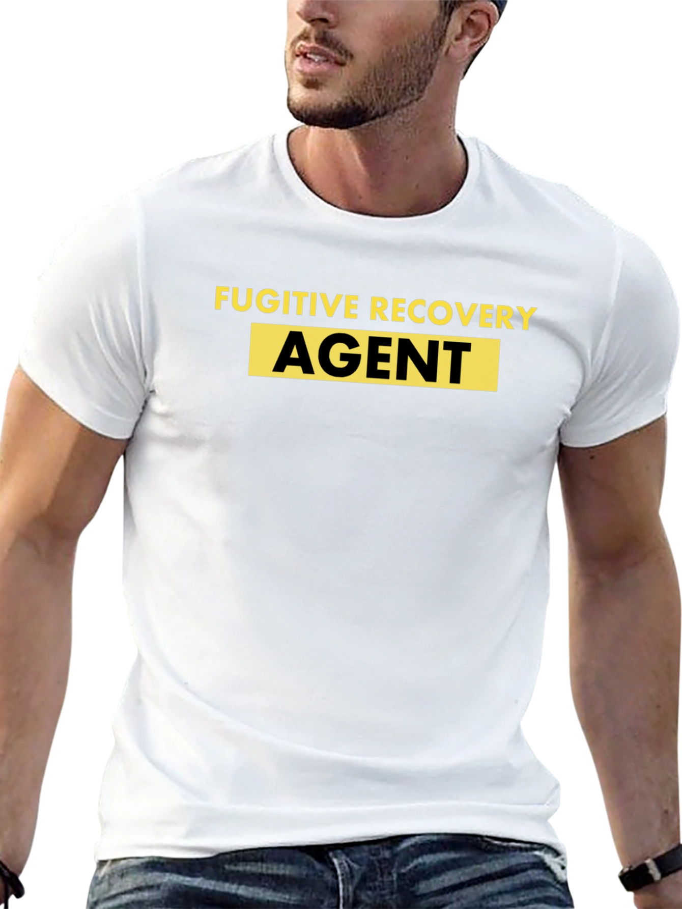 Fugitive Recovery Agent Black T-Shirt