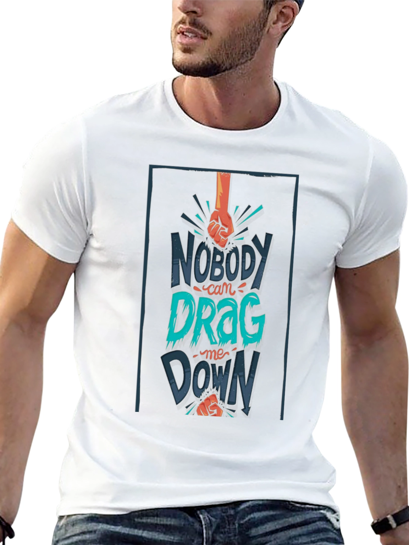 Nobody Can Drag Me Down Graphic Tee