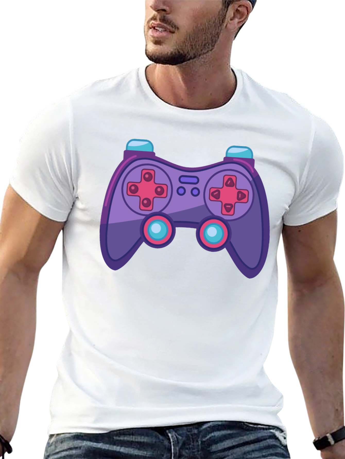 Gamer T-Shirt with Controller Design