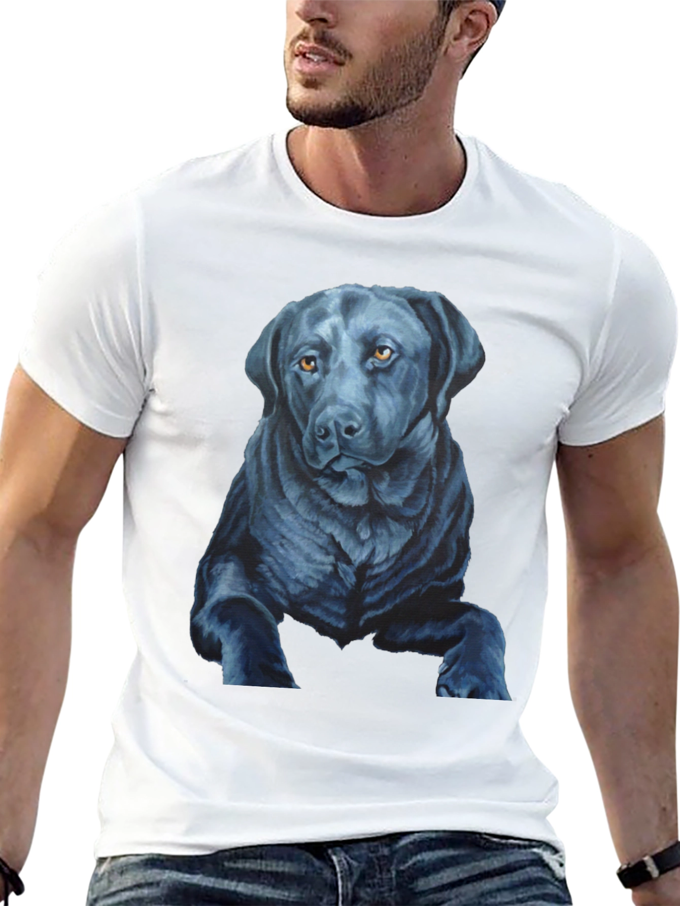 Labrador Dog Graphic T-Shirt
