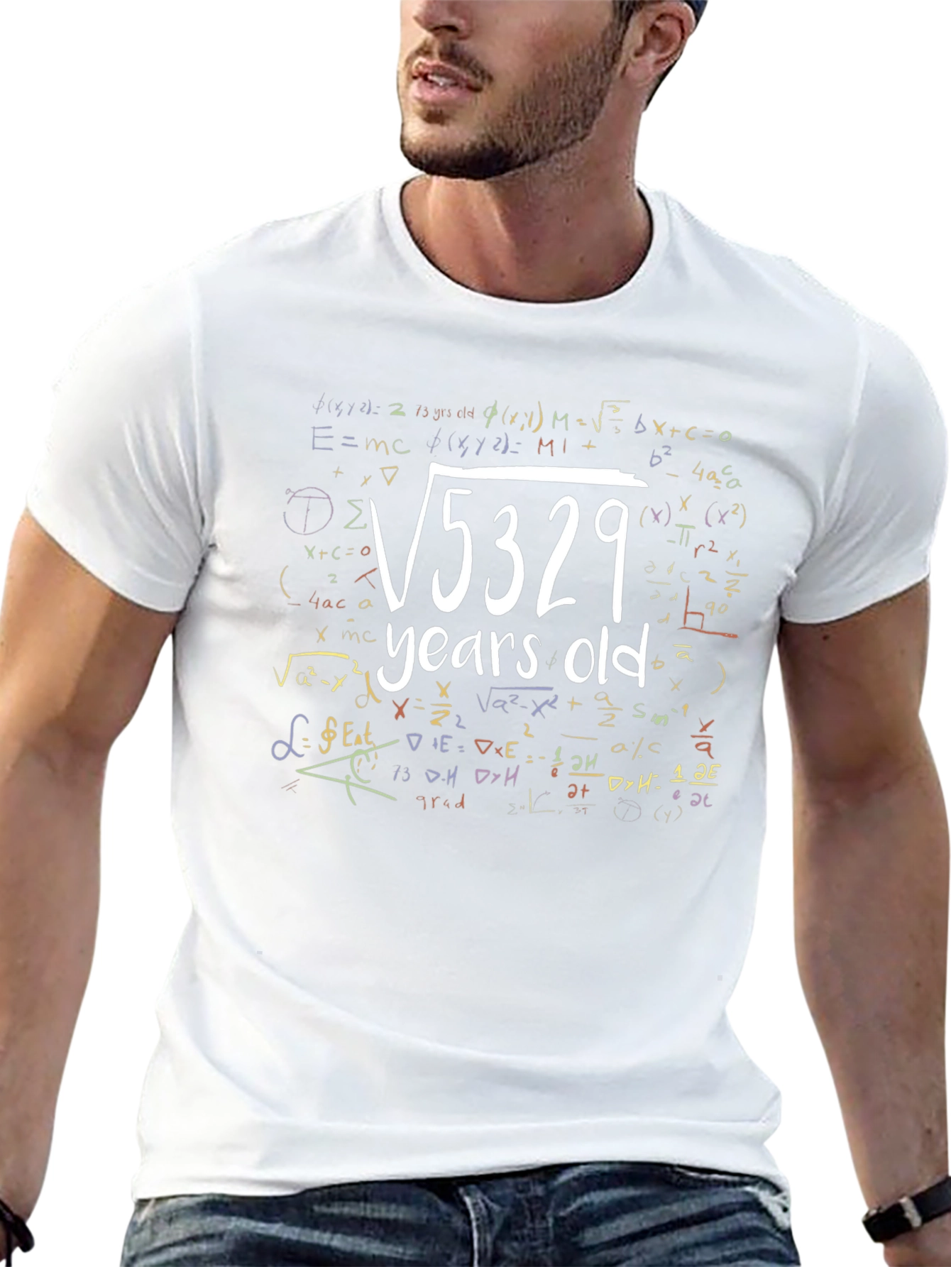 Funny Math Equation Birthday Age T-Shirt