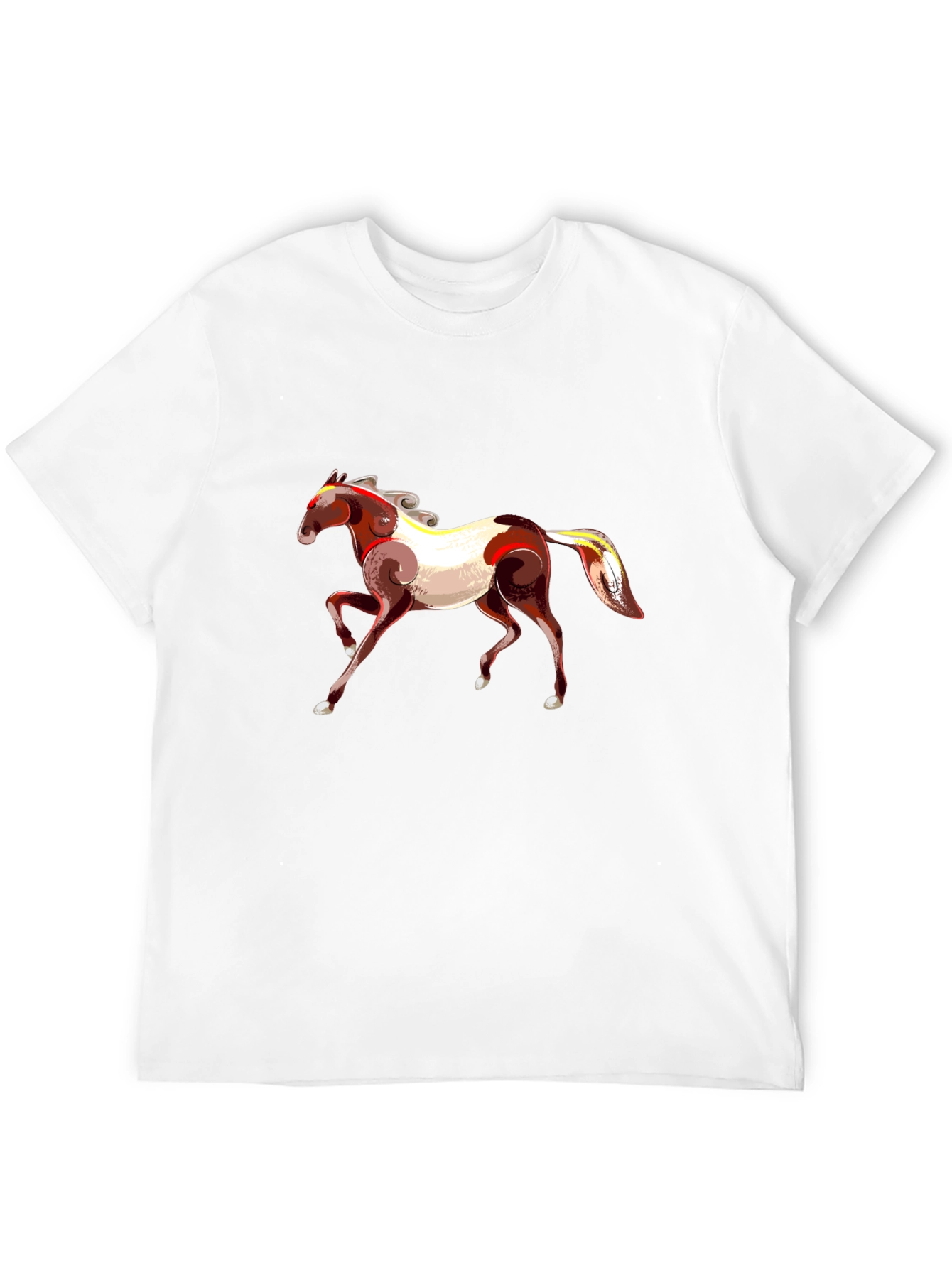 Horse Graphic Black T-Shirt