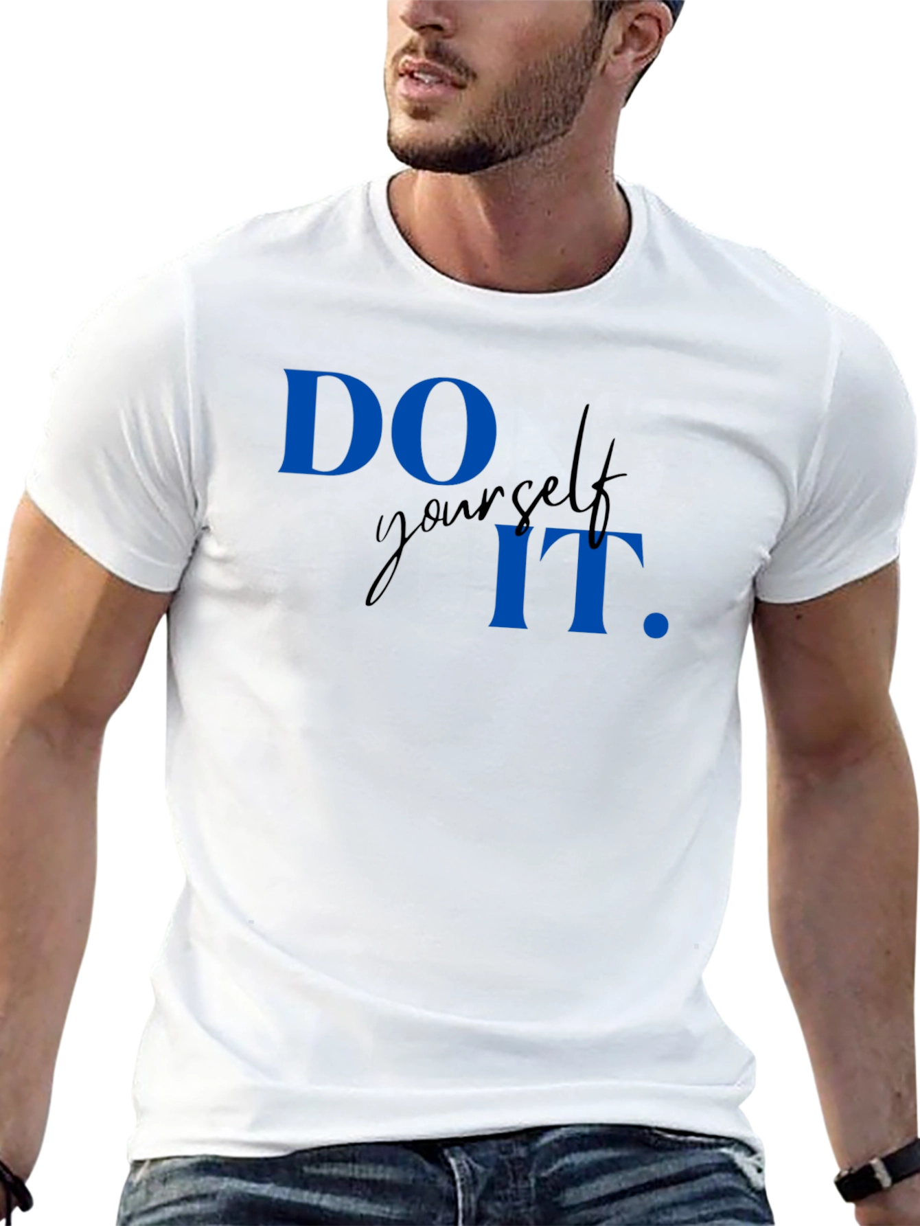 Do It Yourself Graphic Tee - Black