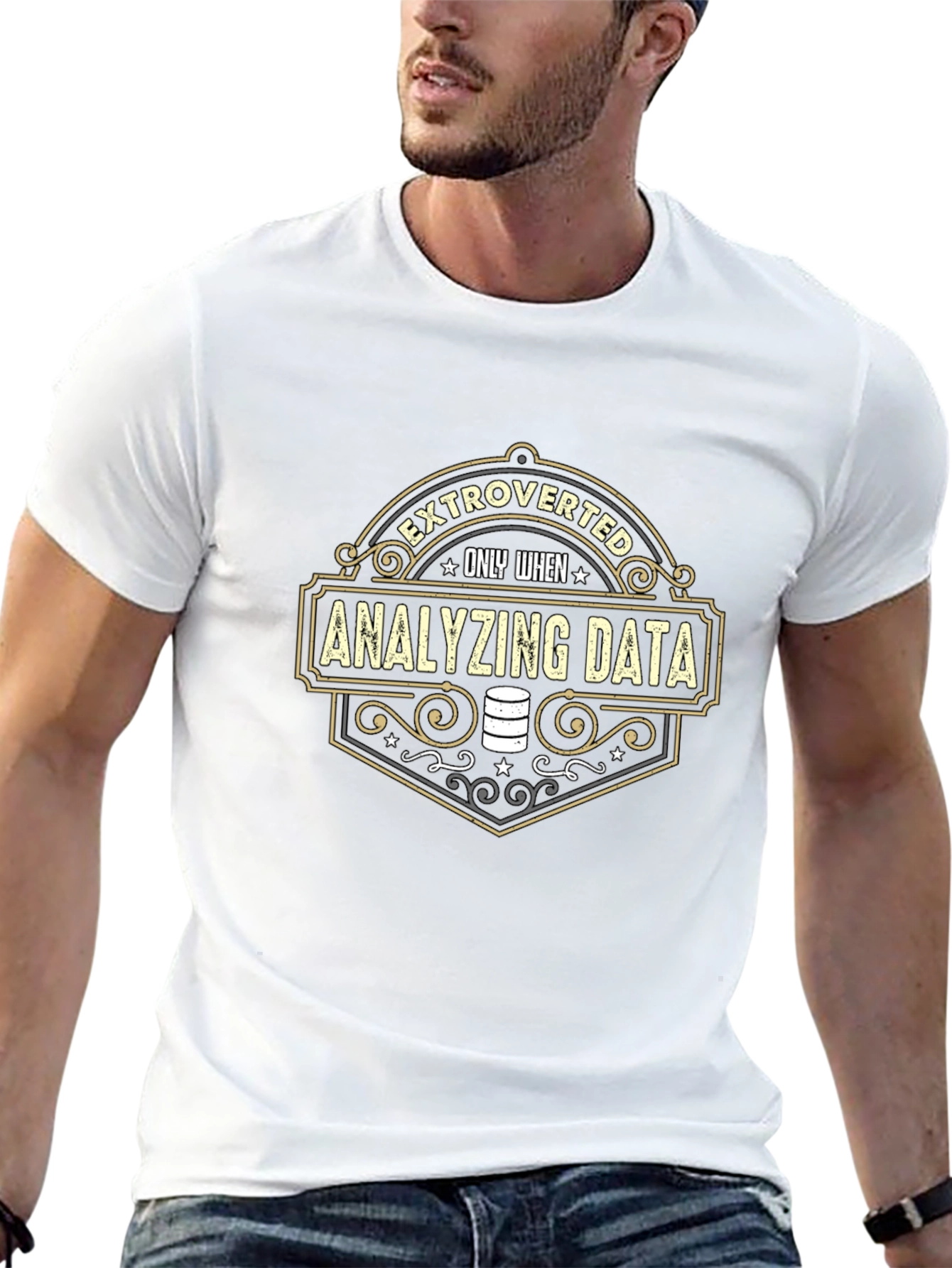 Extroverted Analyzing Data T-Shirt
