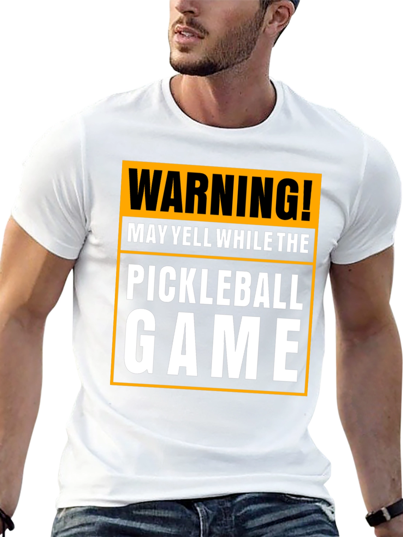Warning! Pickleball Game T-Shirt