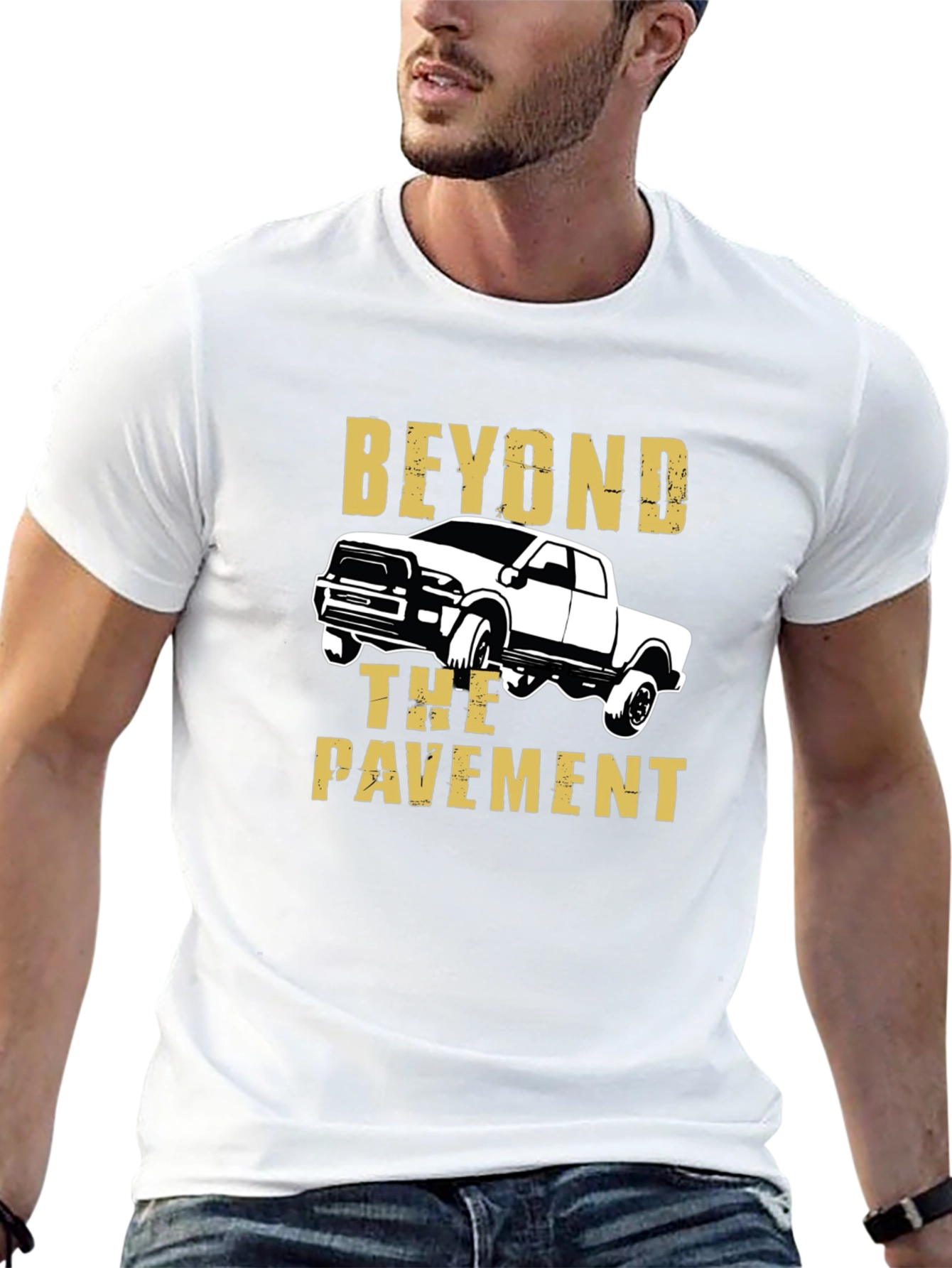 Beyond The Pavement Truck Graphic Tee - Black
