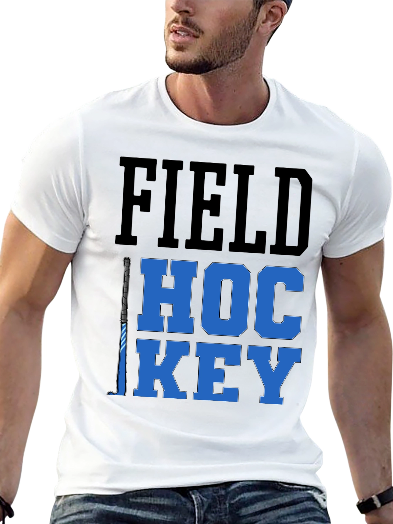 Field Hockey T-Shirt - Hockey Stick Graphic Tee