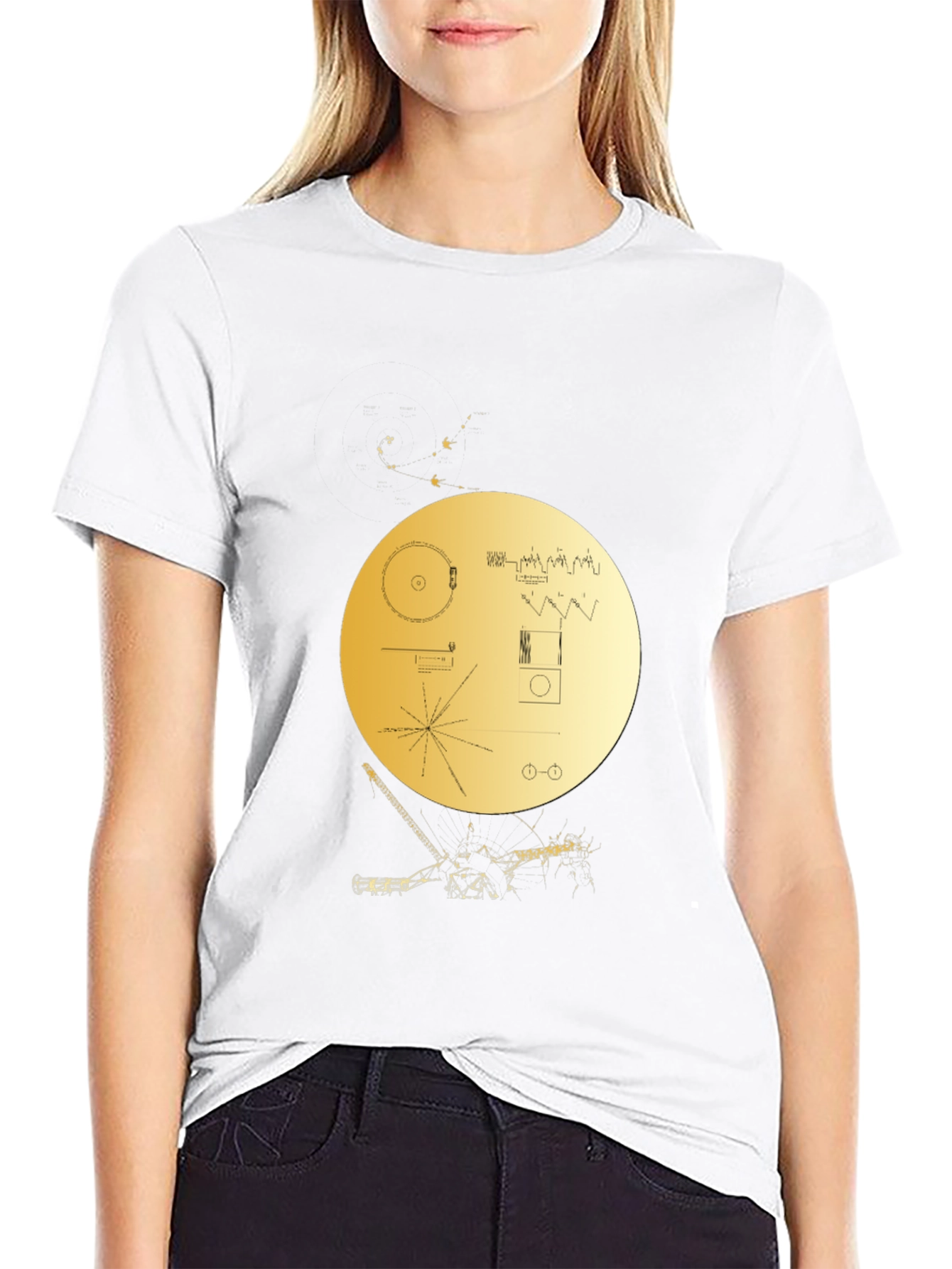 Voyager Golden Record Graphic Tee