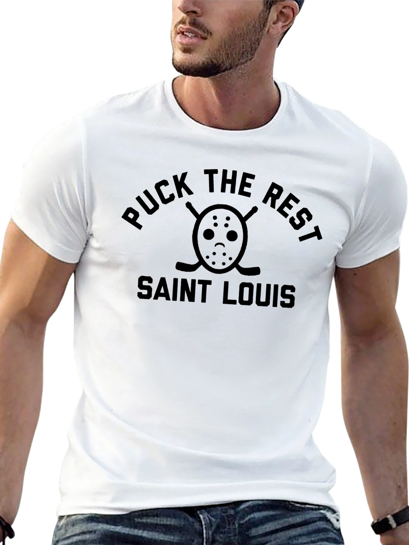 Puck the Rest Saint Louis Hockey T-Shirt