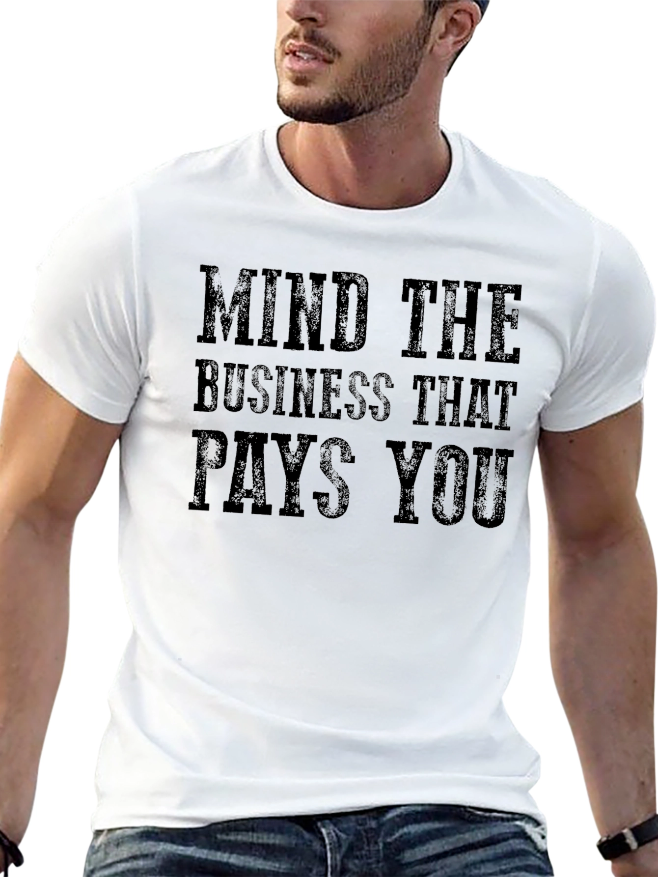 Mind The Business T-Shirt - Black