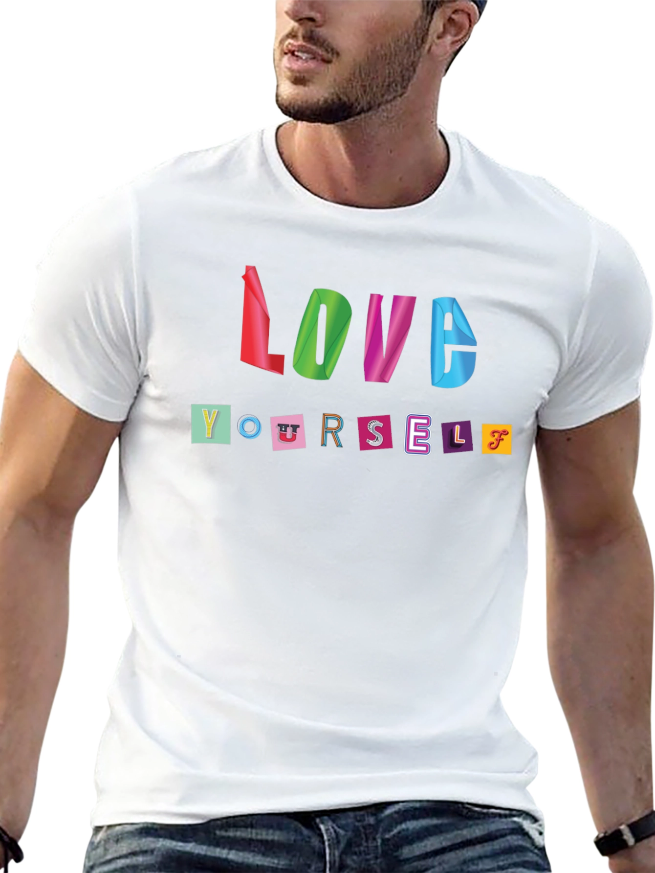 Love Yourself Graphic Tee - Stylish Comfort