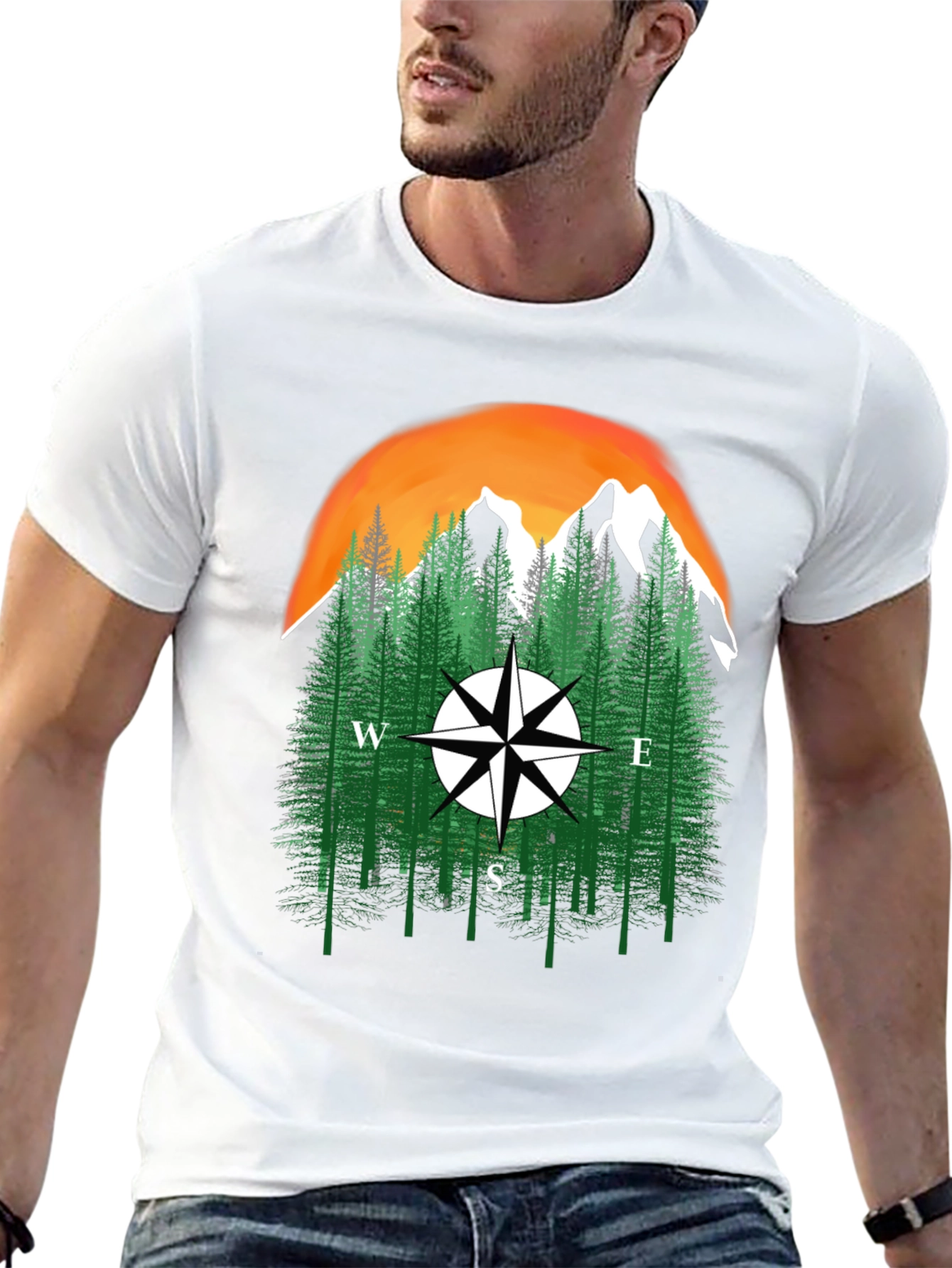 Adventure Compass Graphic Tee