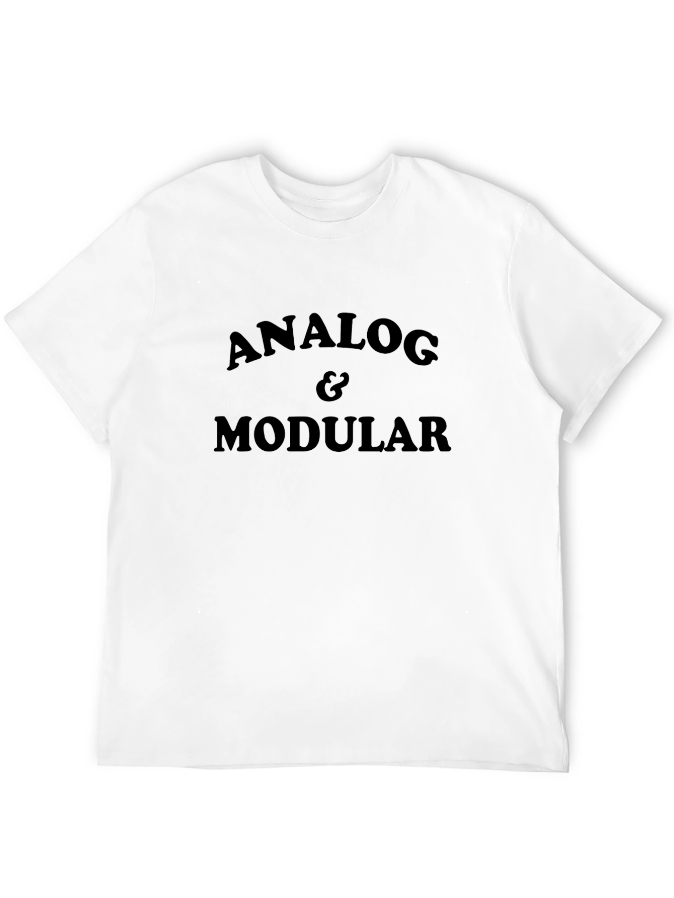 Analog & Modular Black T-Shirt
