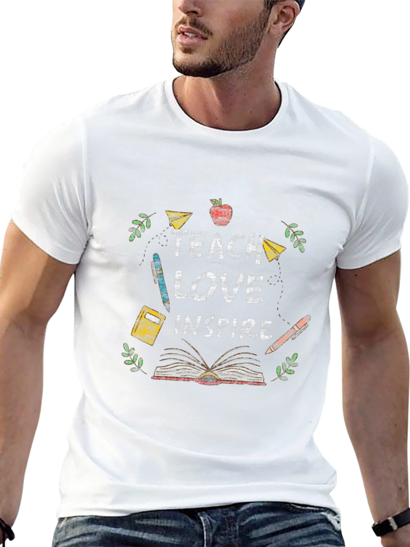 Teach Love Inspire Teacher T-Shirt
