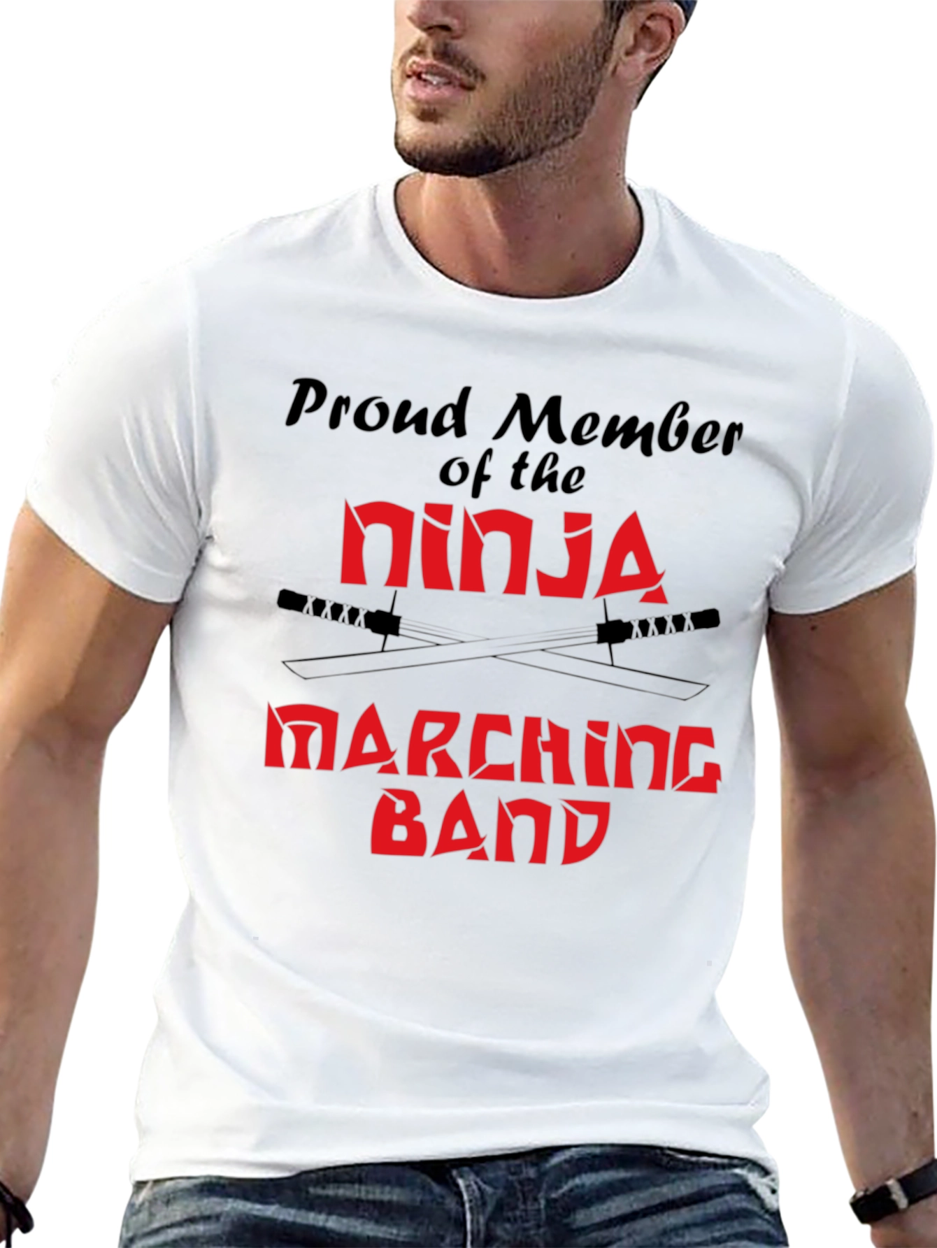 Ninja Marching Band T-Shirt - Black