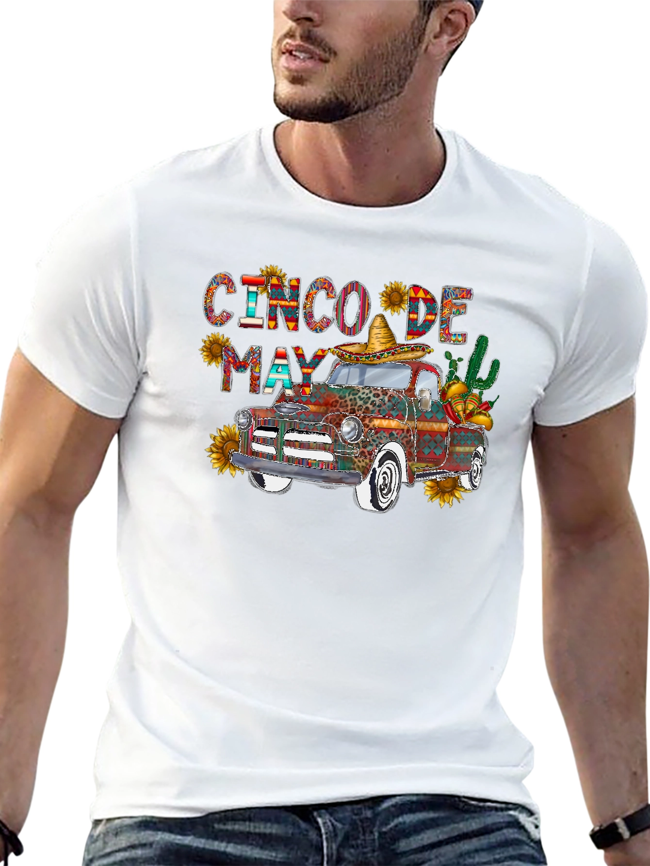 Cinco De Mayo Truck Graphic Tee