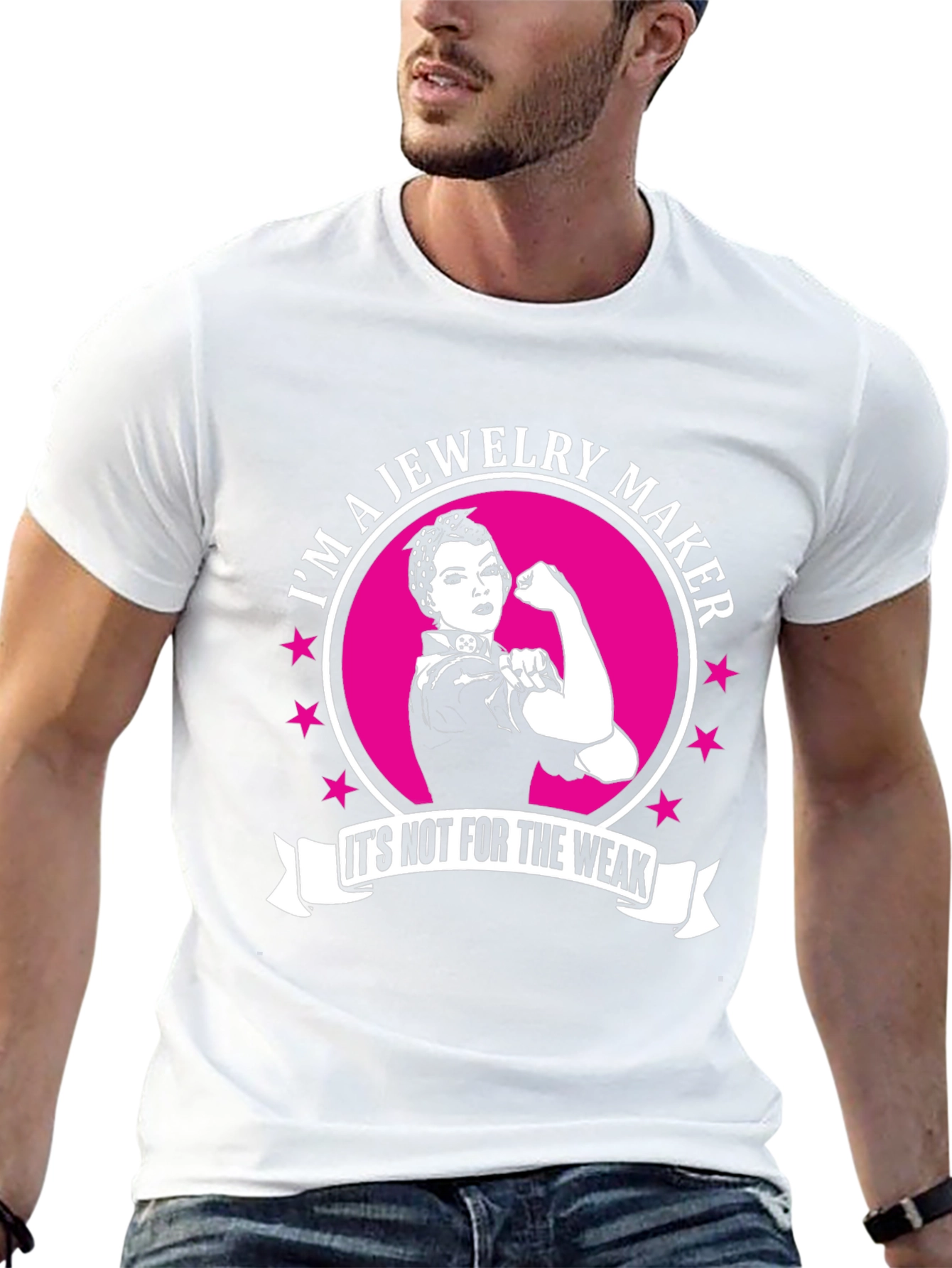 Jewelry Maker Strong Woman T-Shirt
