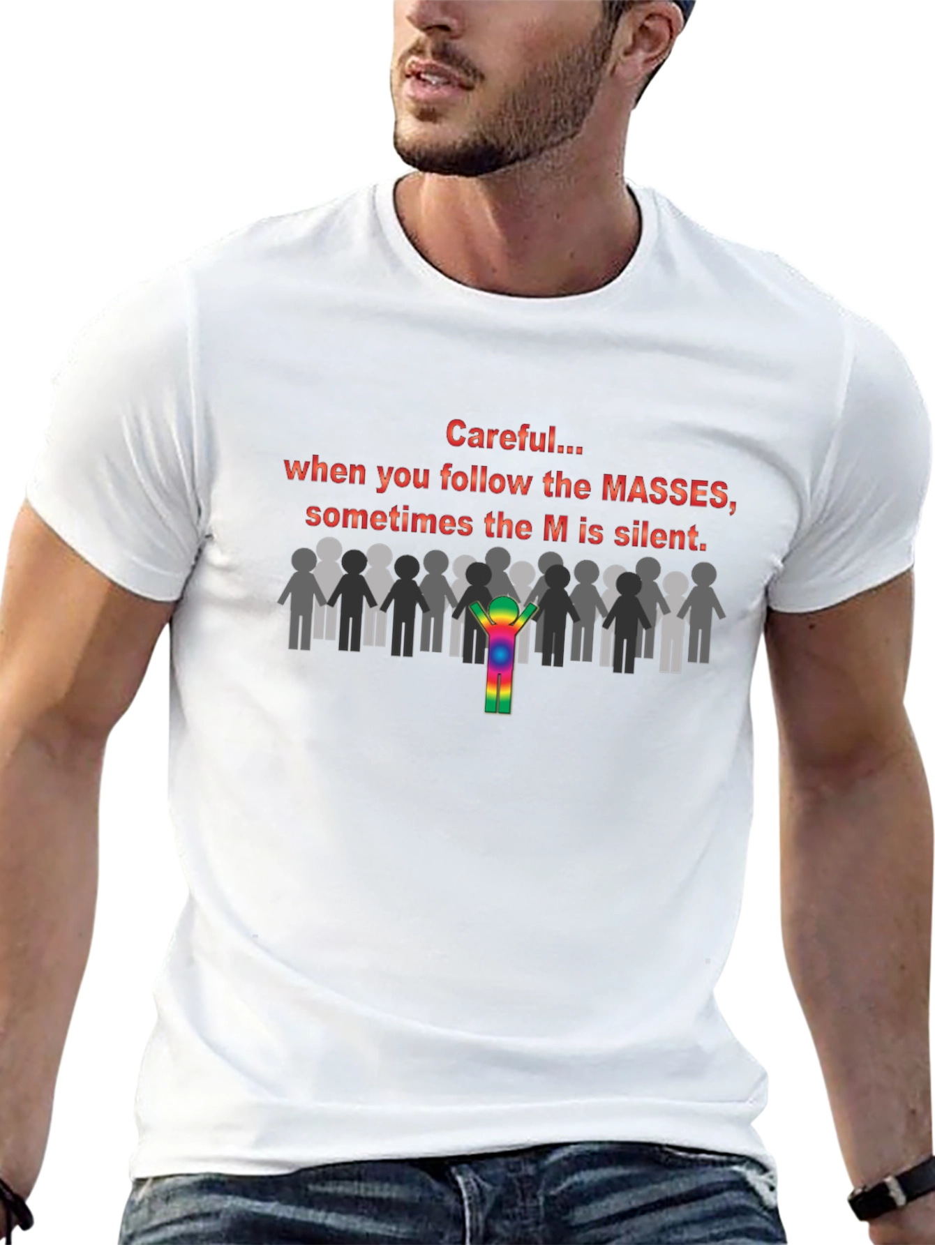 Silent M Masses T-Shirt