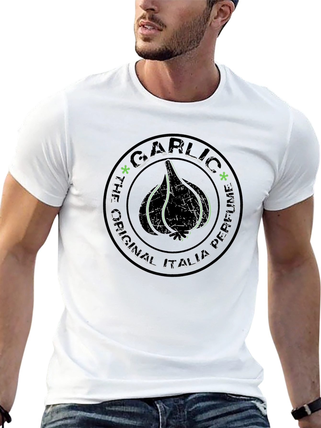 Garlic T-Shirt - The Original Italian Perfection!