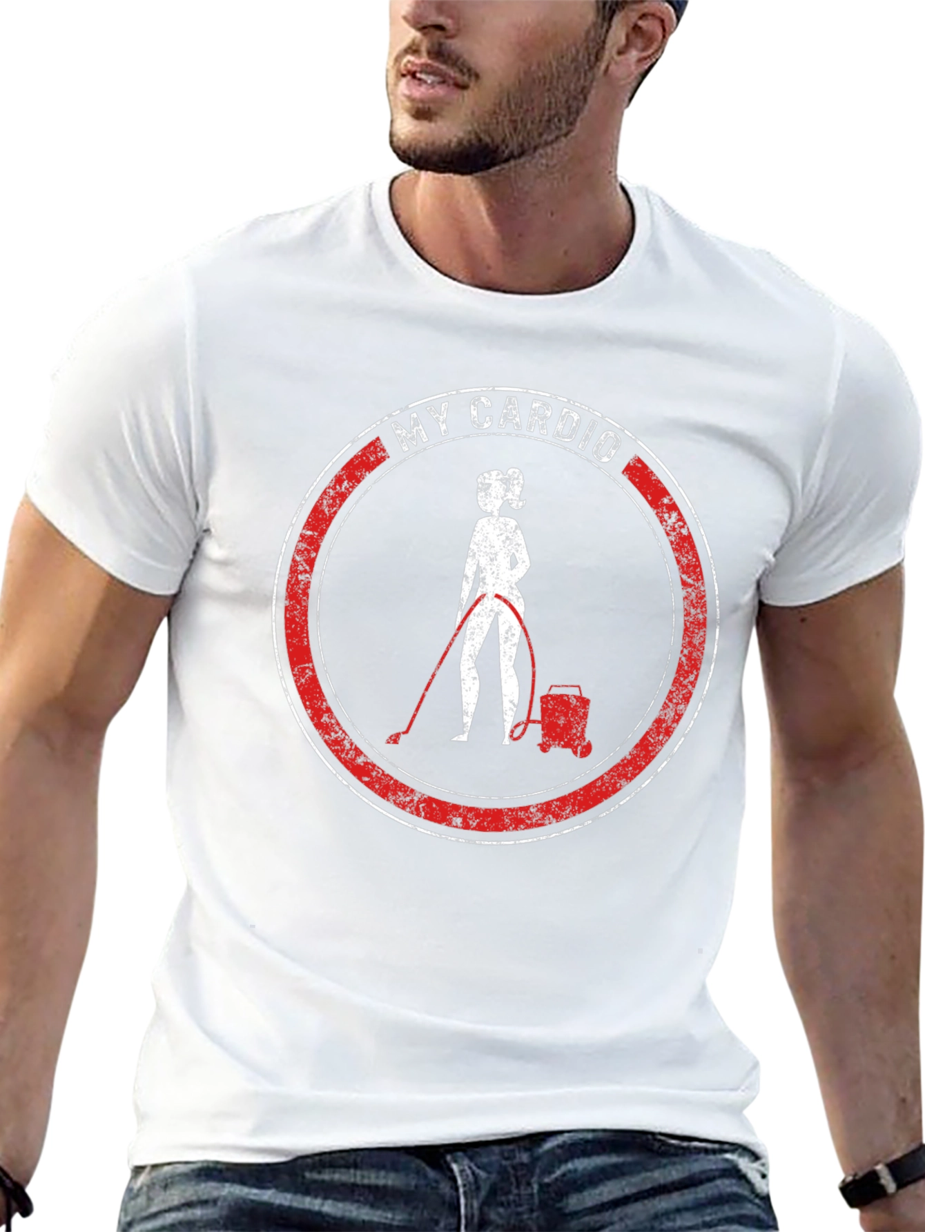My Cardio Funny Cleaning Lady T-Shirt