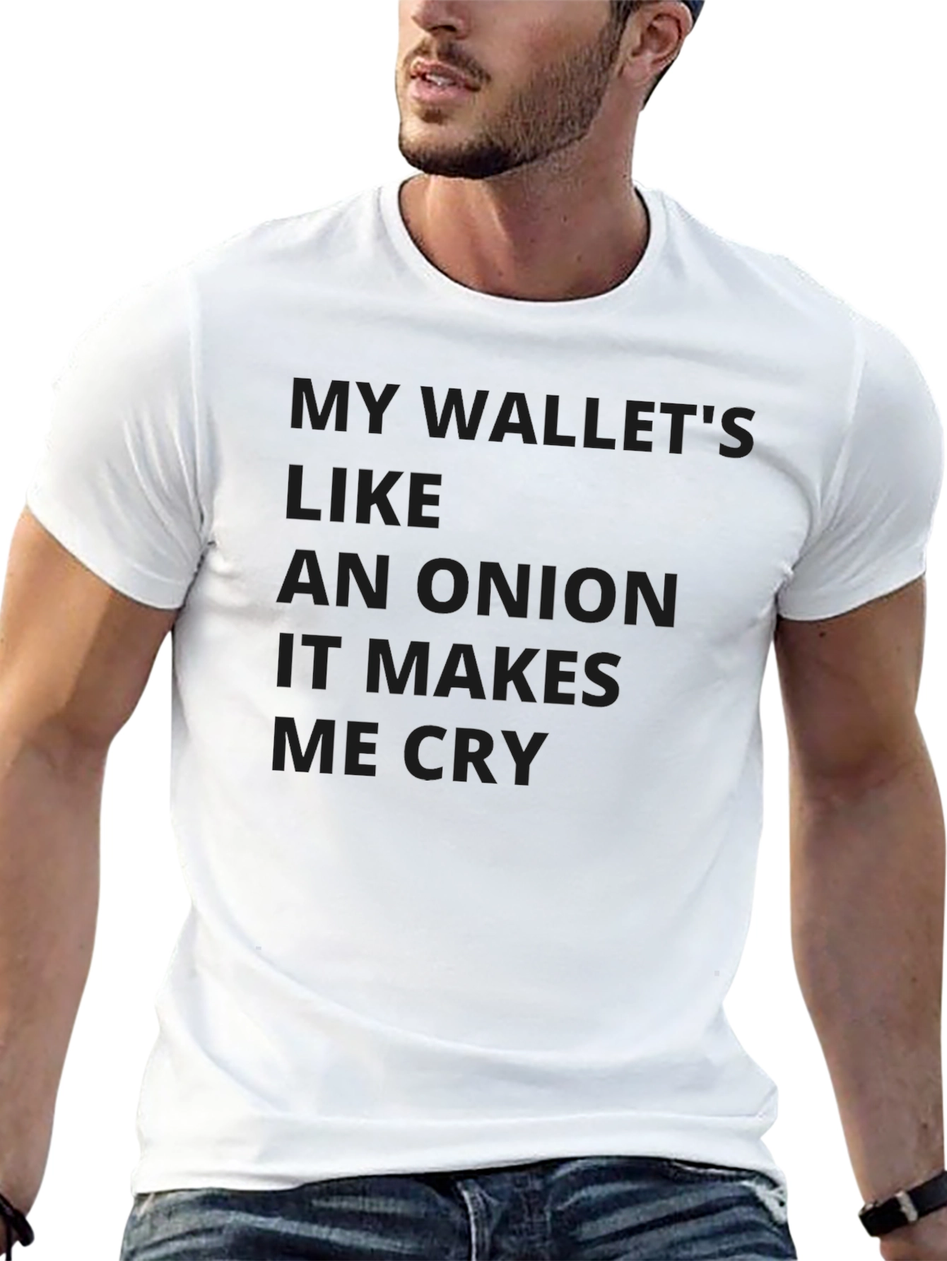 Onion Wallet Humor Graphic T-Shirt