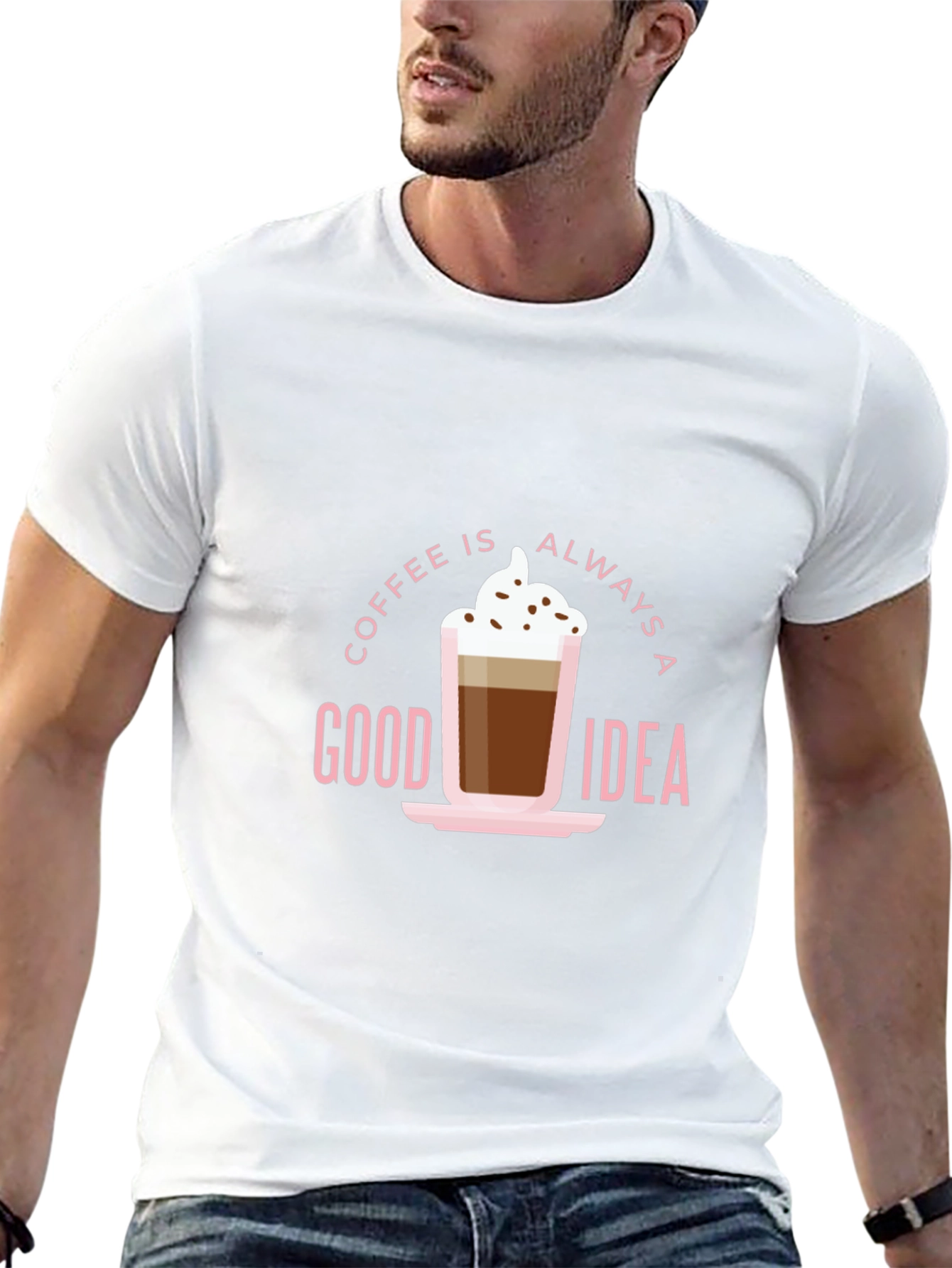 Coffee Is Always a Good Idea Black T-Shirt