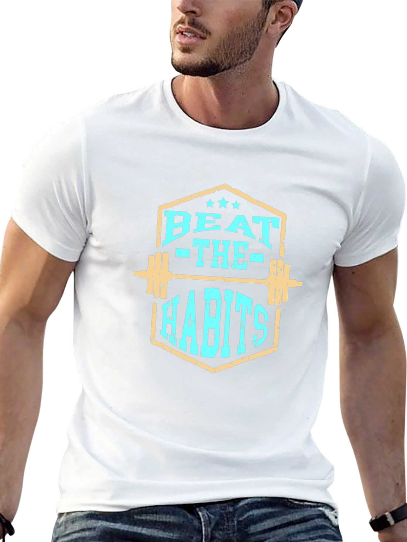 Beat The Habits Fitness T-Shirt