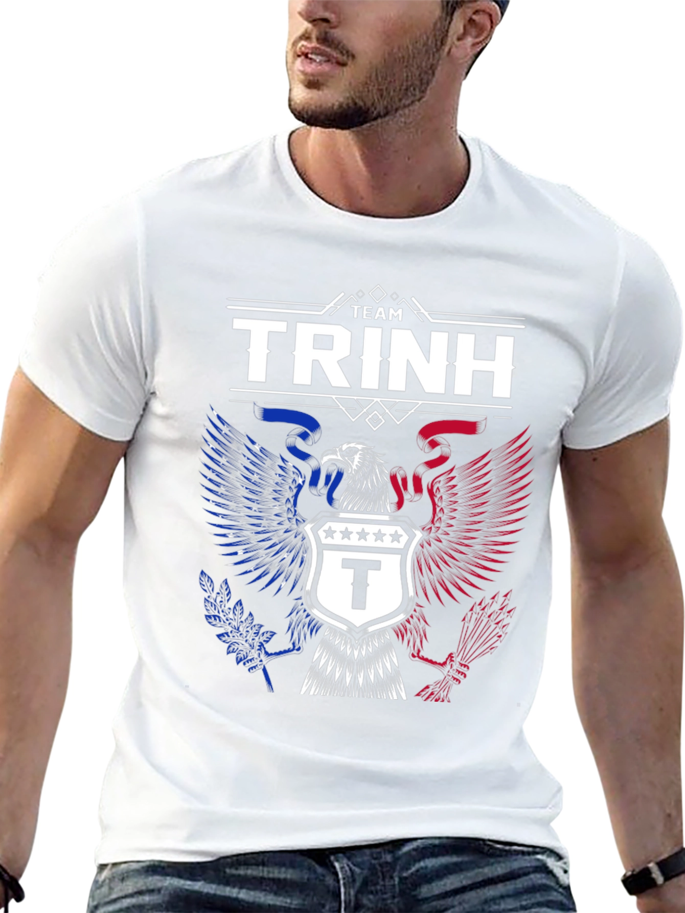 Team TRINH Patriotic Eagle T-Shirt