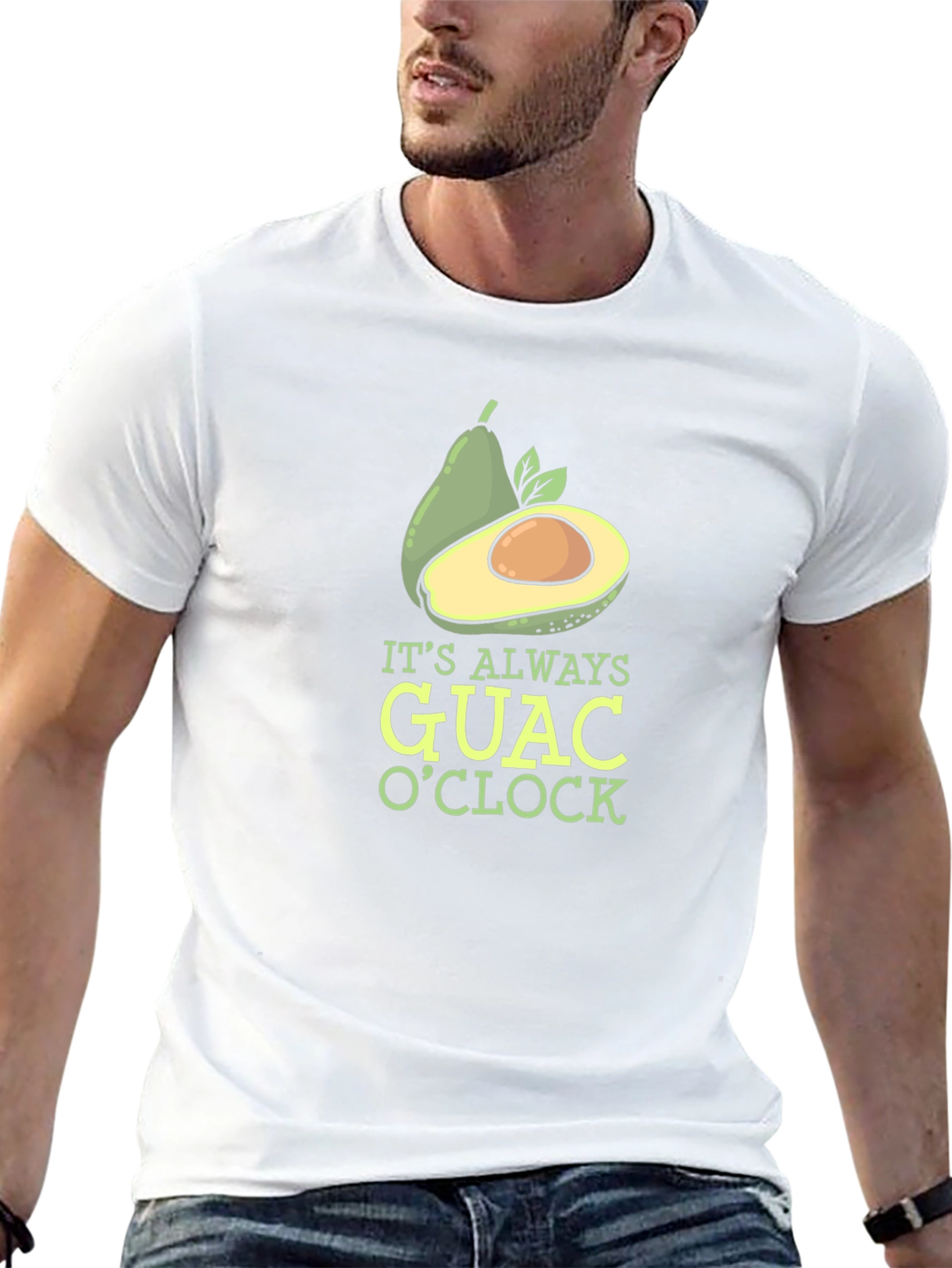 Its Always Guac OClock Graphic Tee