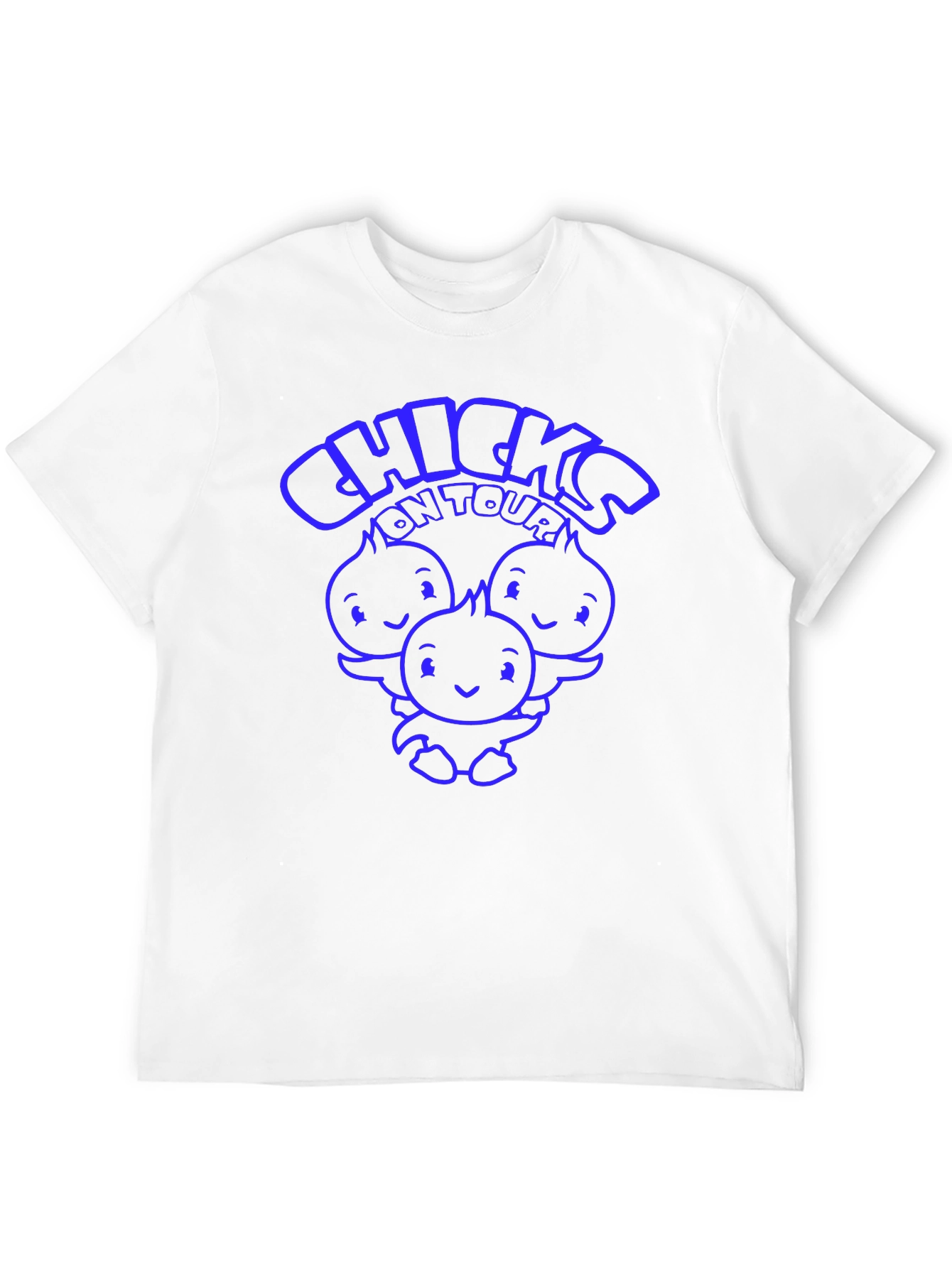 Chicks On Tour Graphic T-Shirt - Black