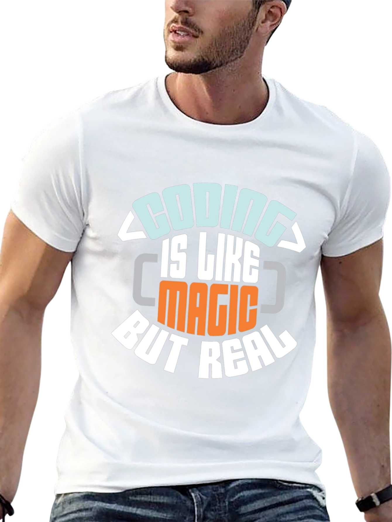 Coding is Like Magic But Real T-Shirt