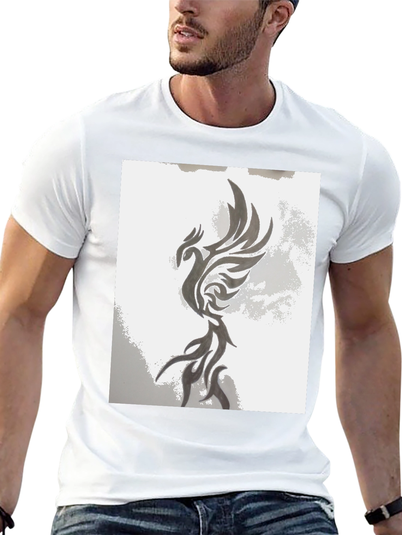 Phoenix Graphic Tee - Unique Design Comfortable Fit