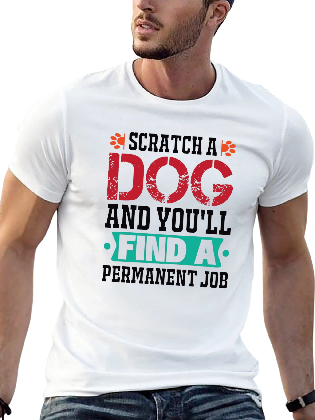 Scratch a Dog T-Shirt - Dog Lover Gift