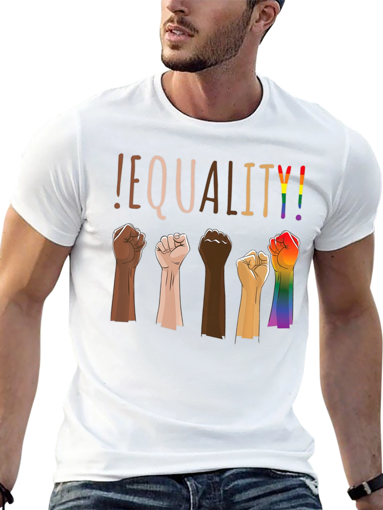Equality Fist Graphic T-Shirt