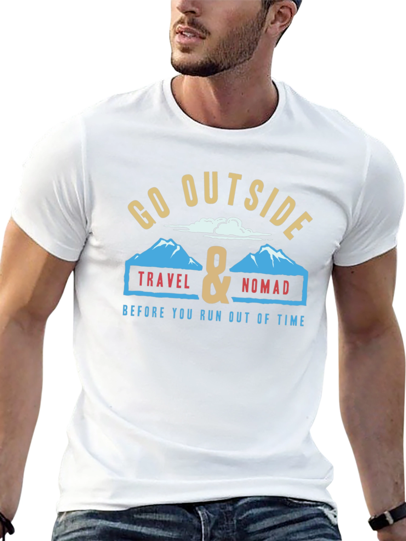 Go Outside Travel Nomad Graphic T-Shirt