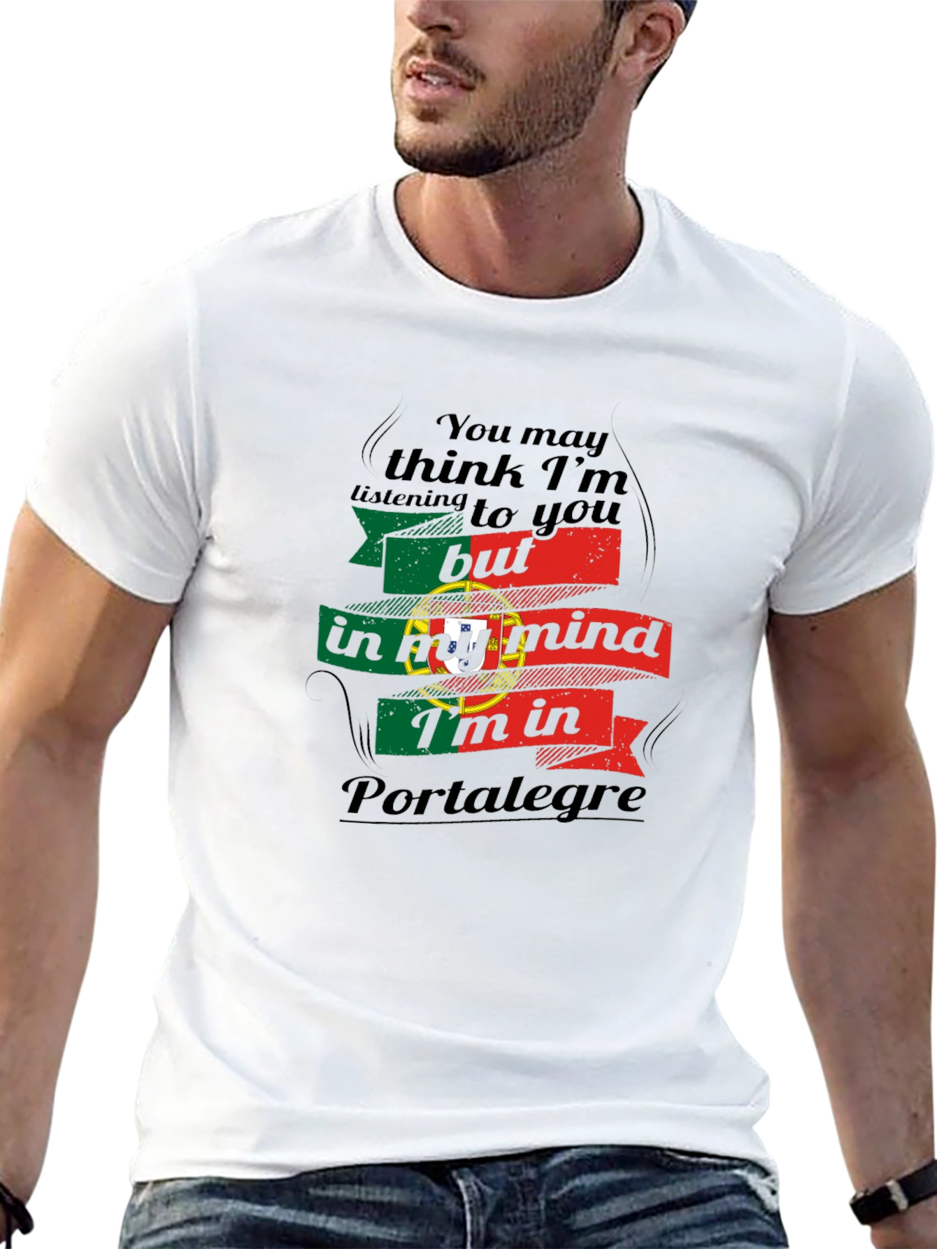 Portalegre Portugal Flag T-Shirt