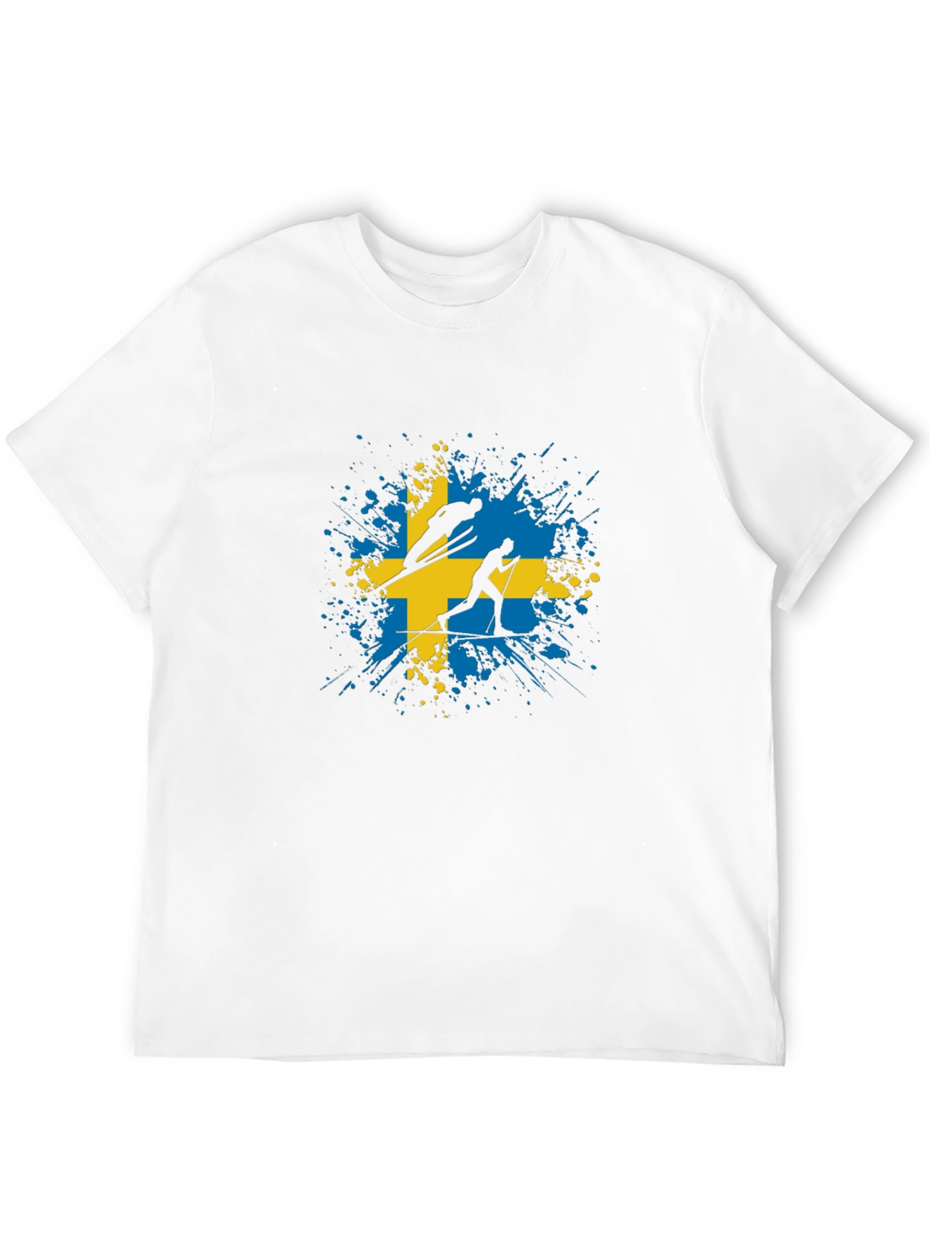 Sweden Skiing T-Shirt