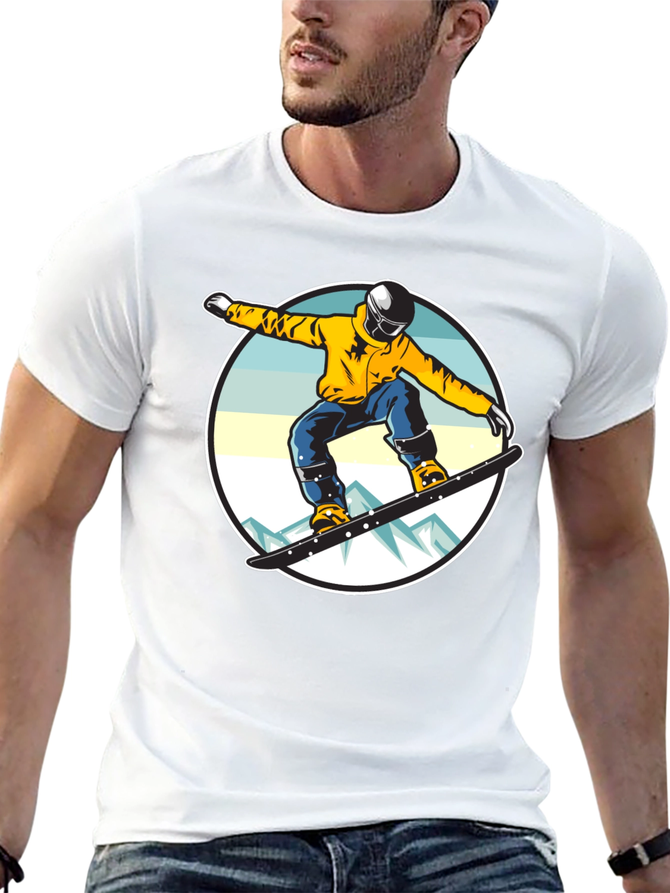 Snowboarder Graphic Tee