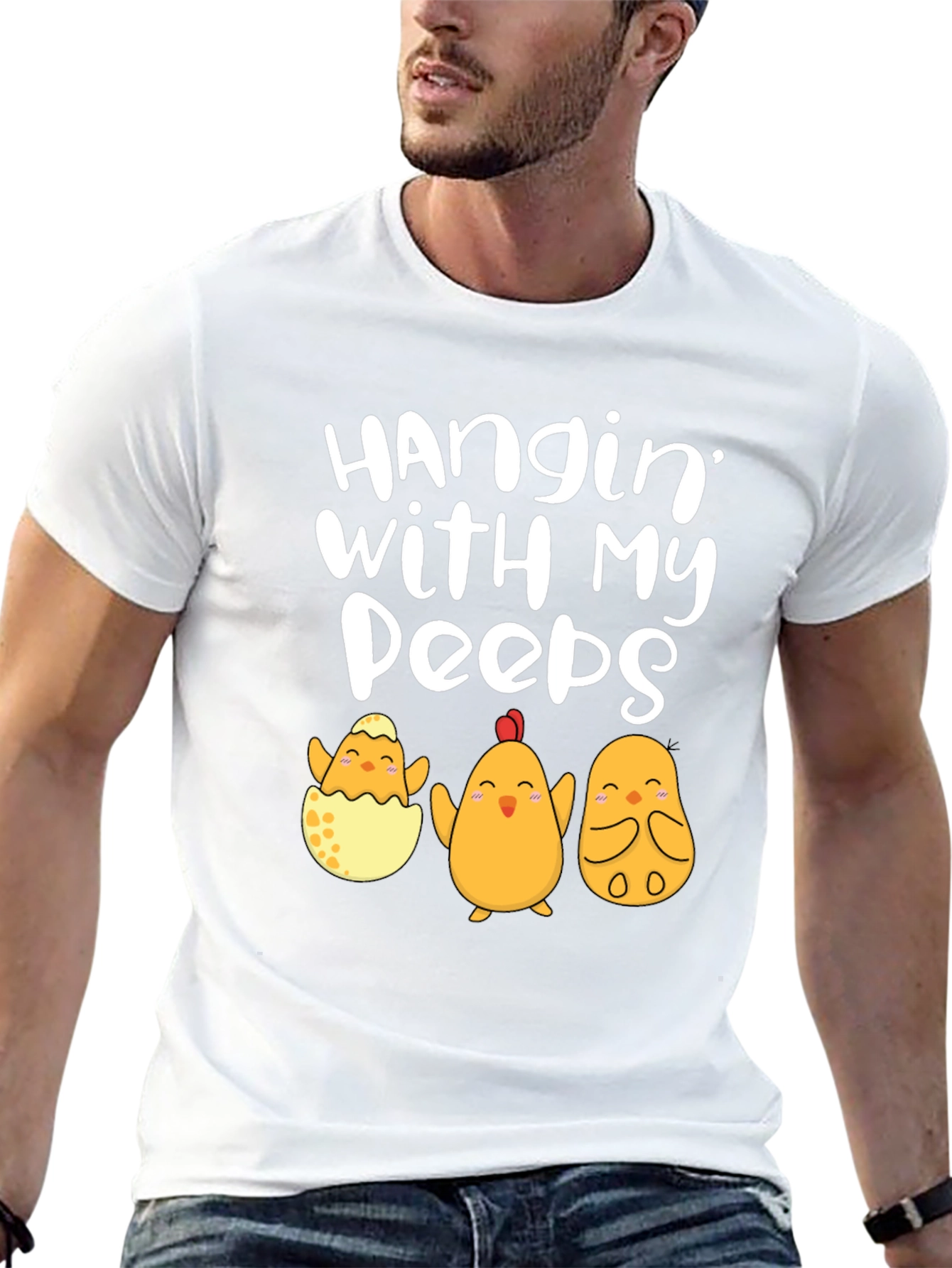 Hanging With My Peeps Easter T-Shirt