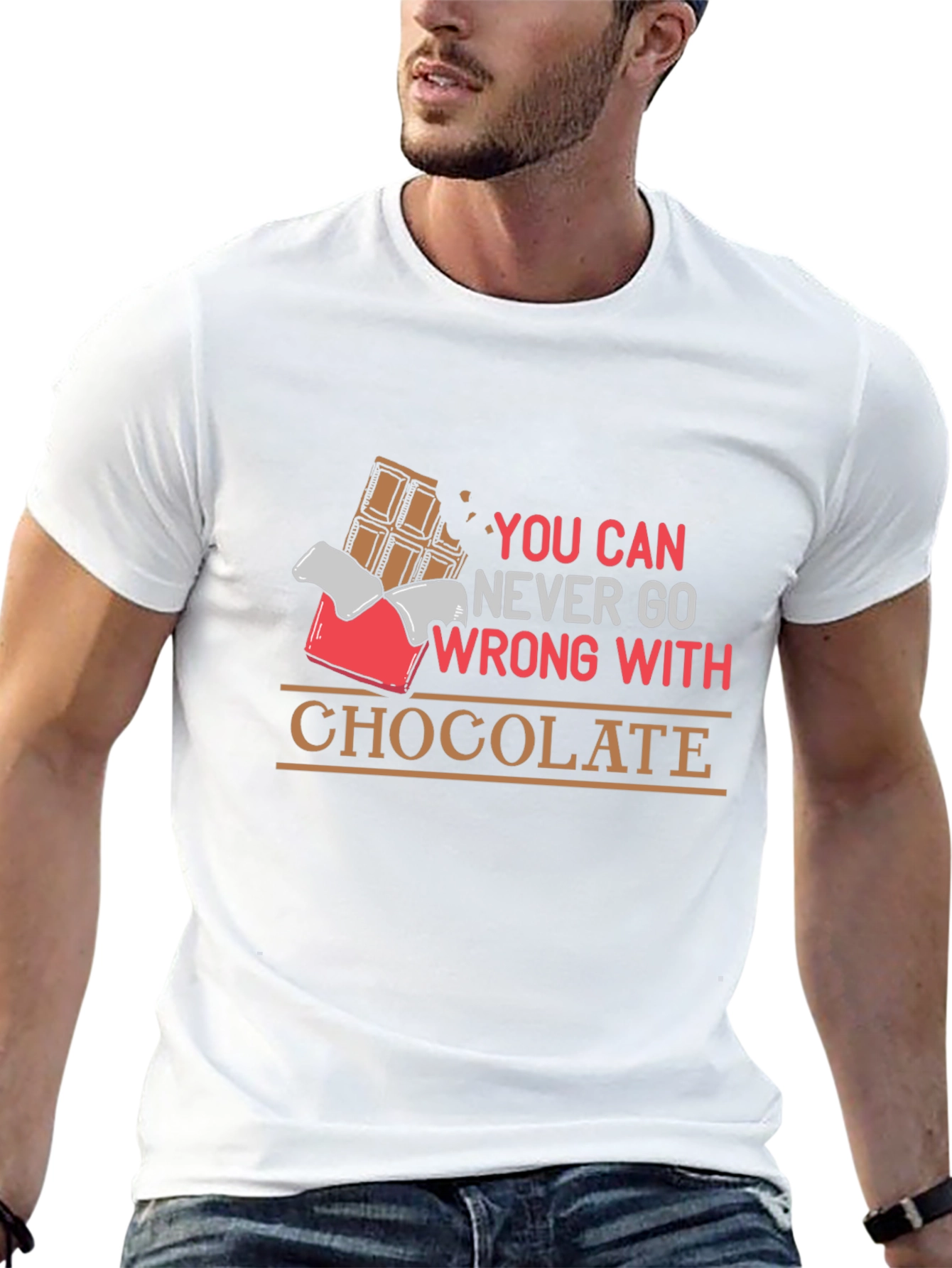 Chocolate Lover T-Shirt - You Can Never Go Wrong!
