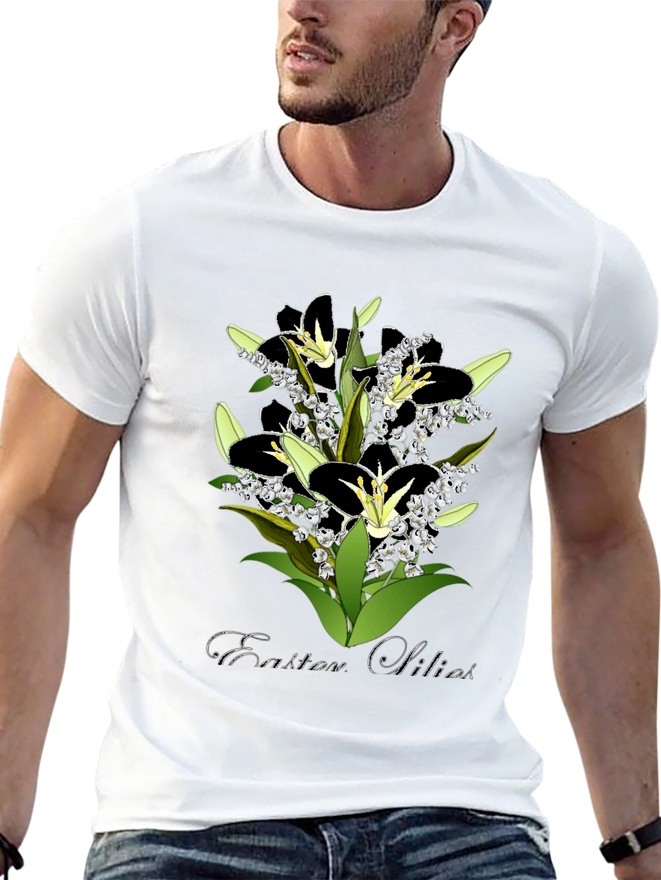 Easter Lilies Graphic T-Shirt