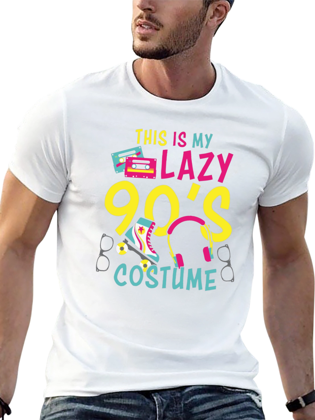 Lazy 90s Costume T-Shirt