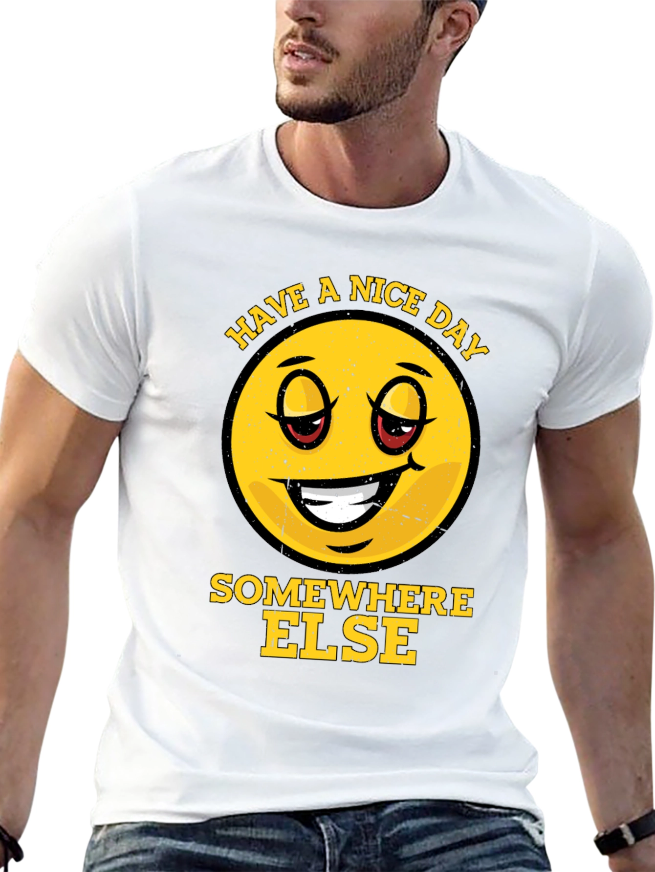 Have a Nice Day Somewhere Else Graphic Tee